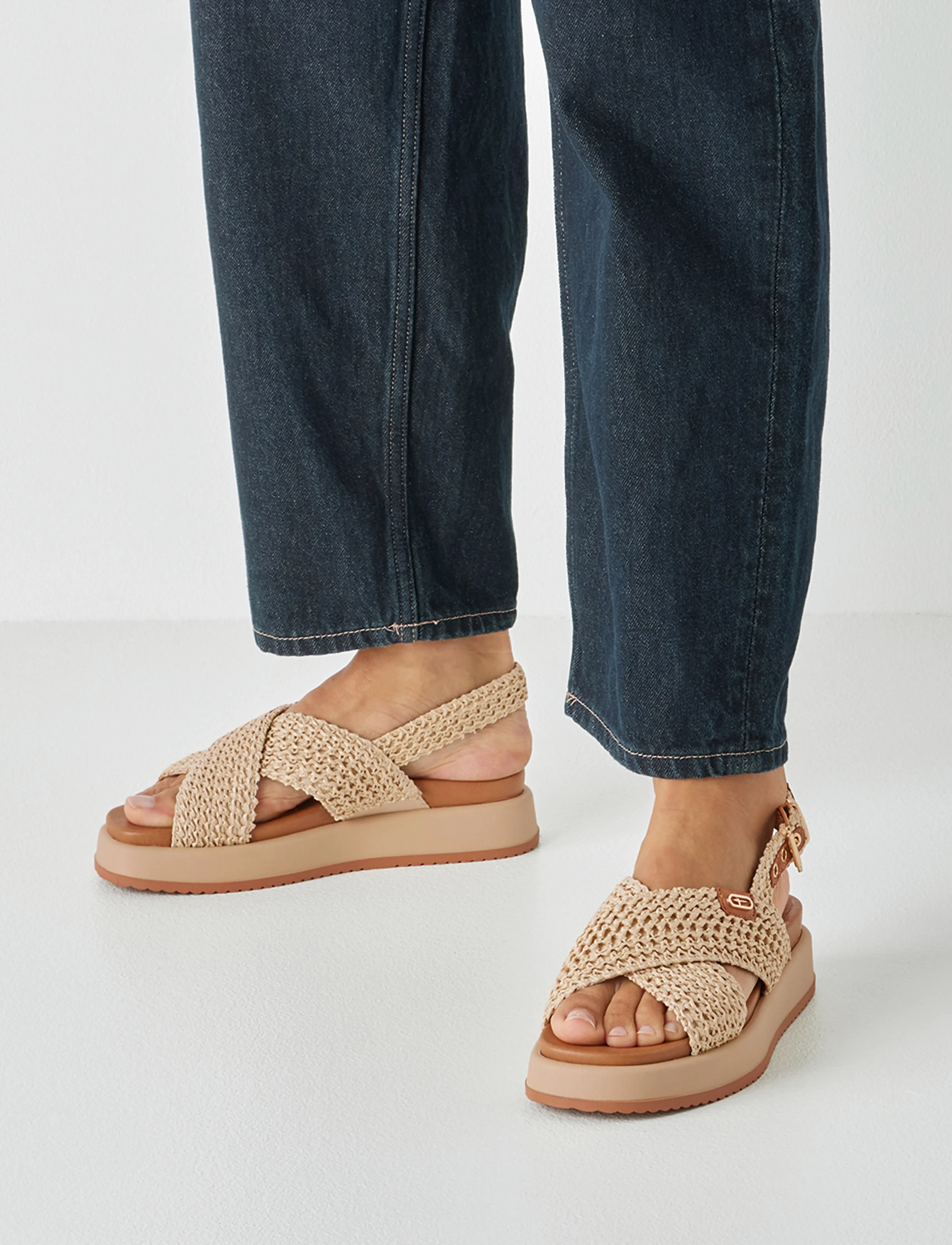 Tamaris - Women Sandals - platform sandals - beige - 5