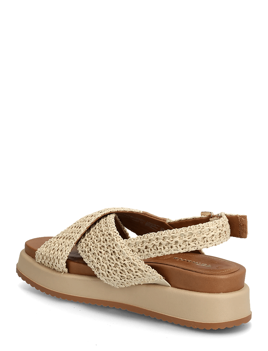 Tamaris - Women Sandals - plateau-sandalen - beige - 2