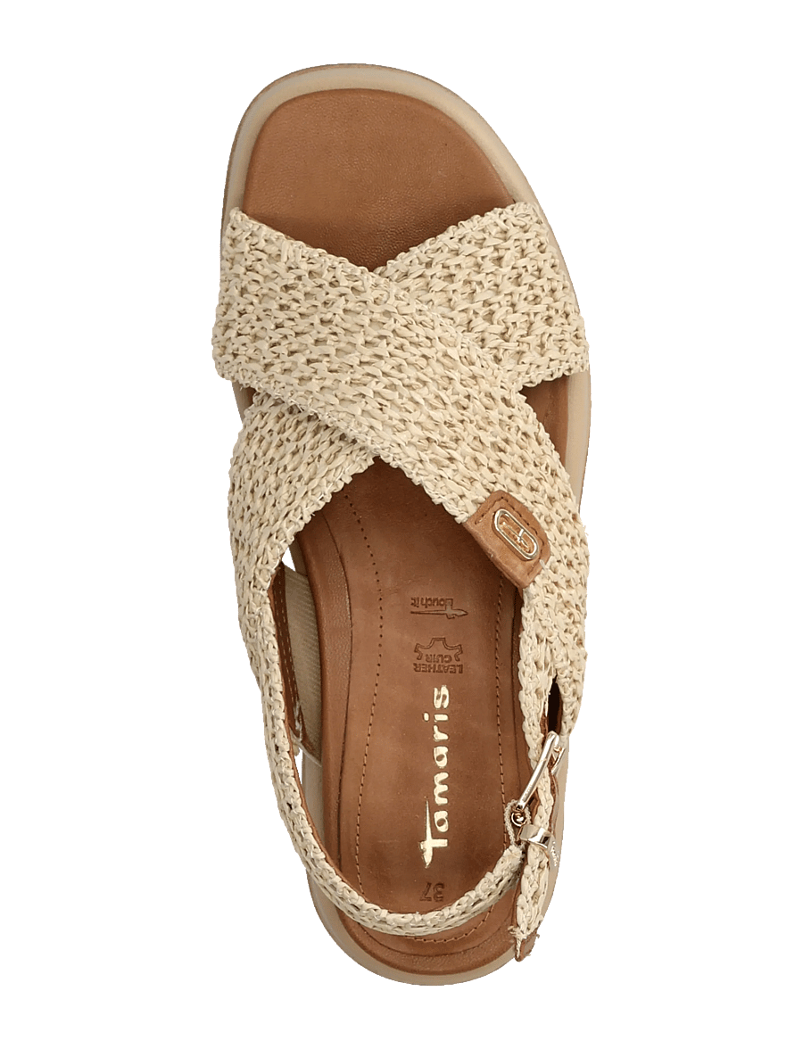 Tamaris - Women Sandals - plateau-sandalen - beige - 3