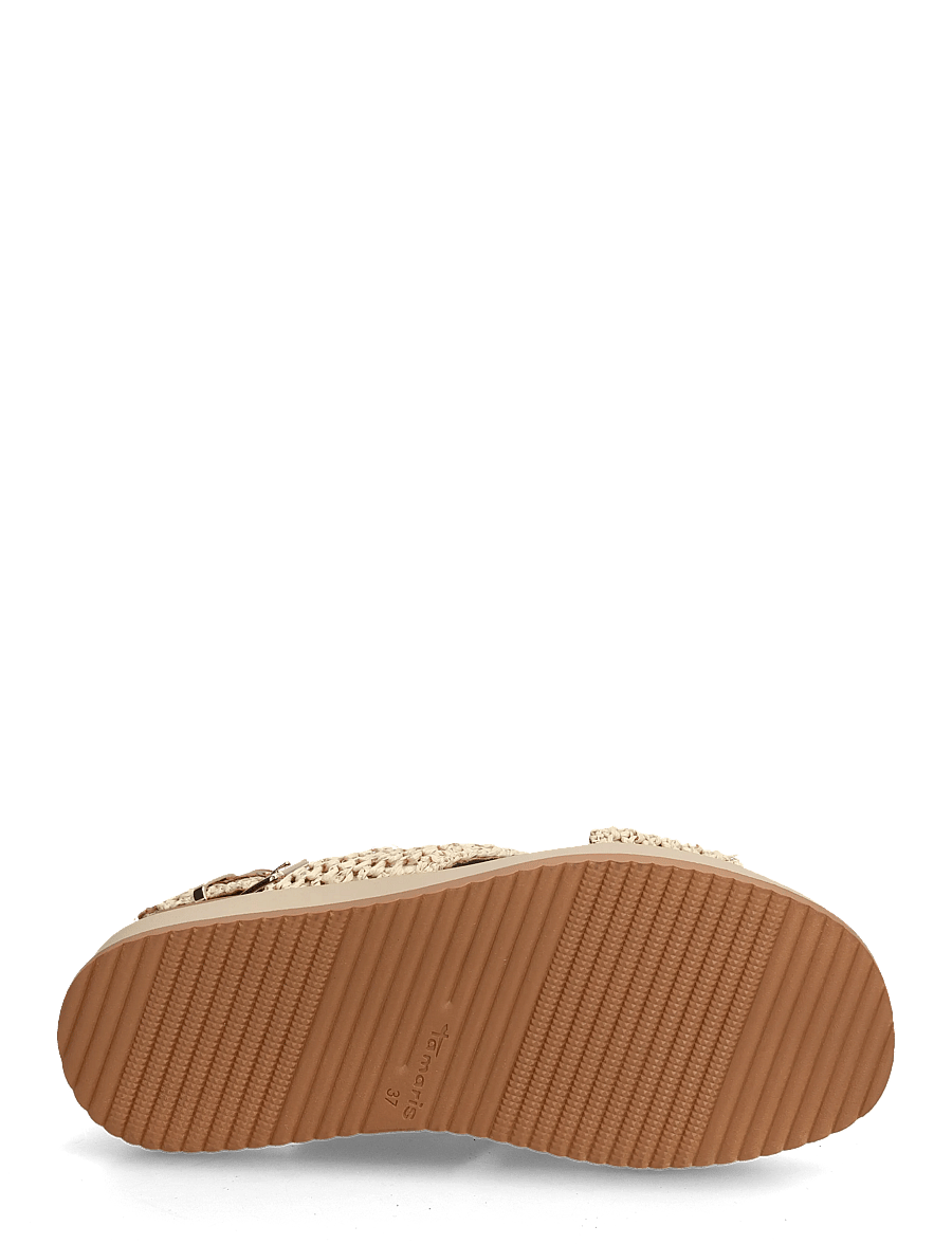 Tamaris - Women Sandals - plateau-sandalen - beige - 4