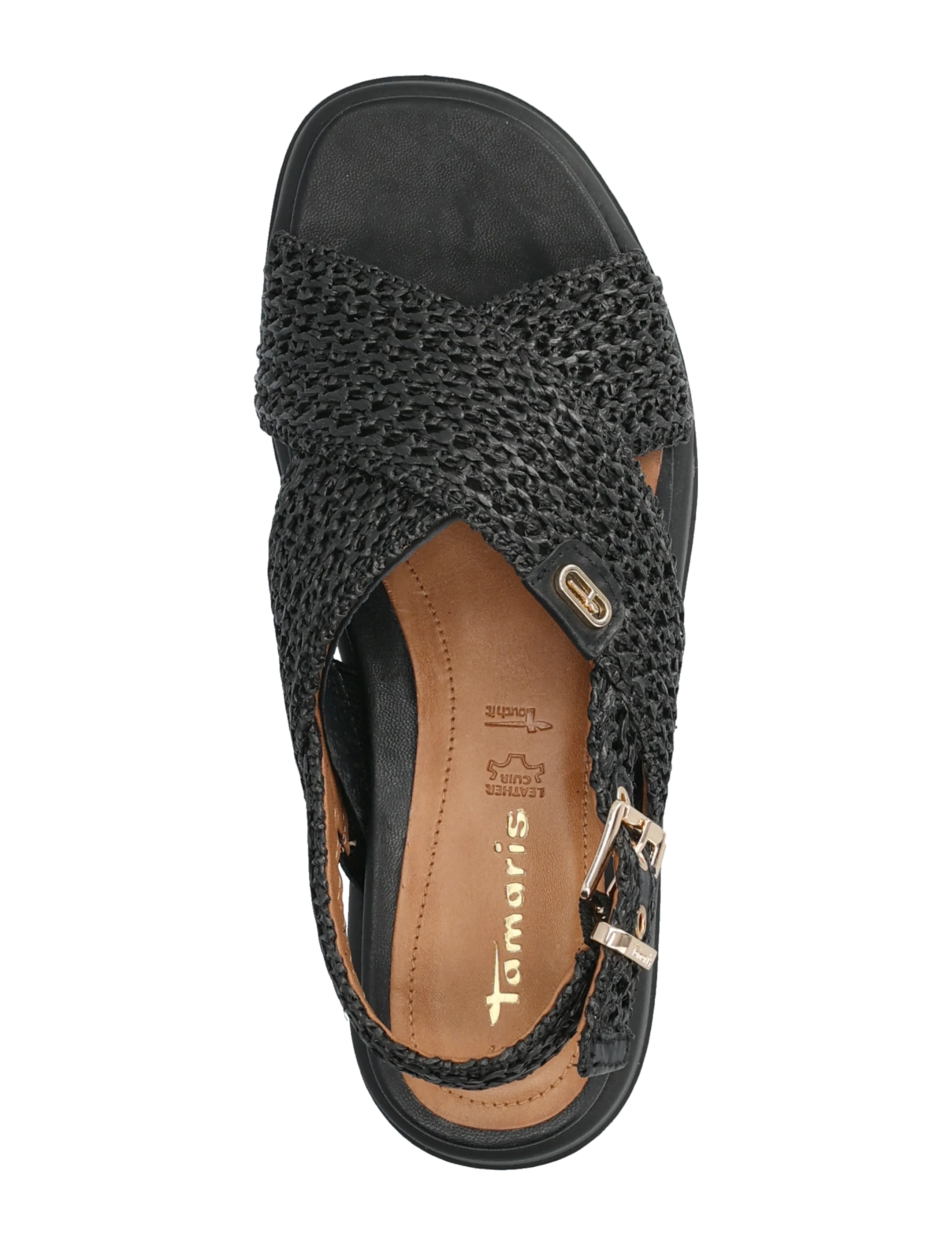 Tamaris - Women Sandals - plattformsandaler - black - 3