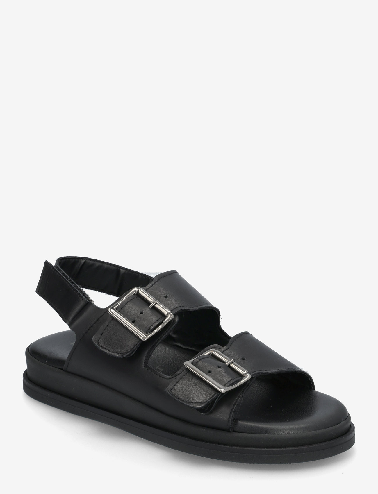 Tamaris - Women Sandals - flade sandaler - black leather - 0