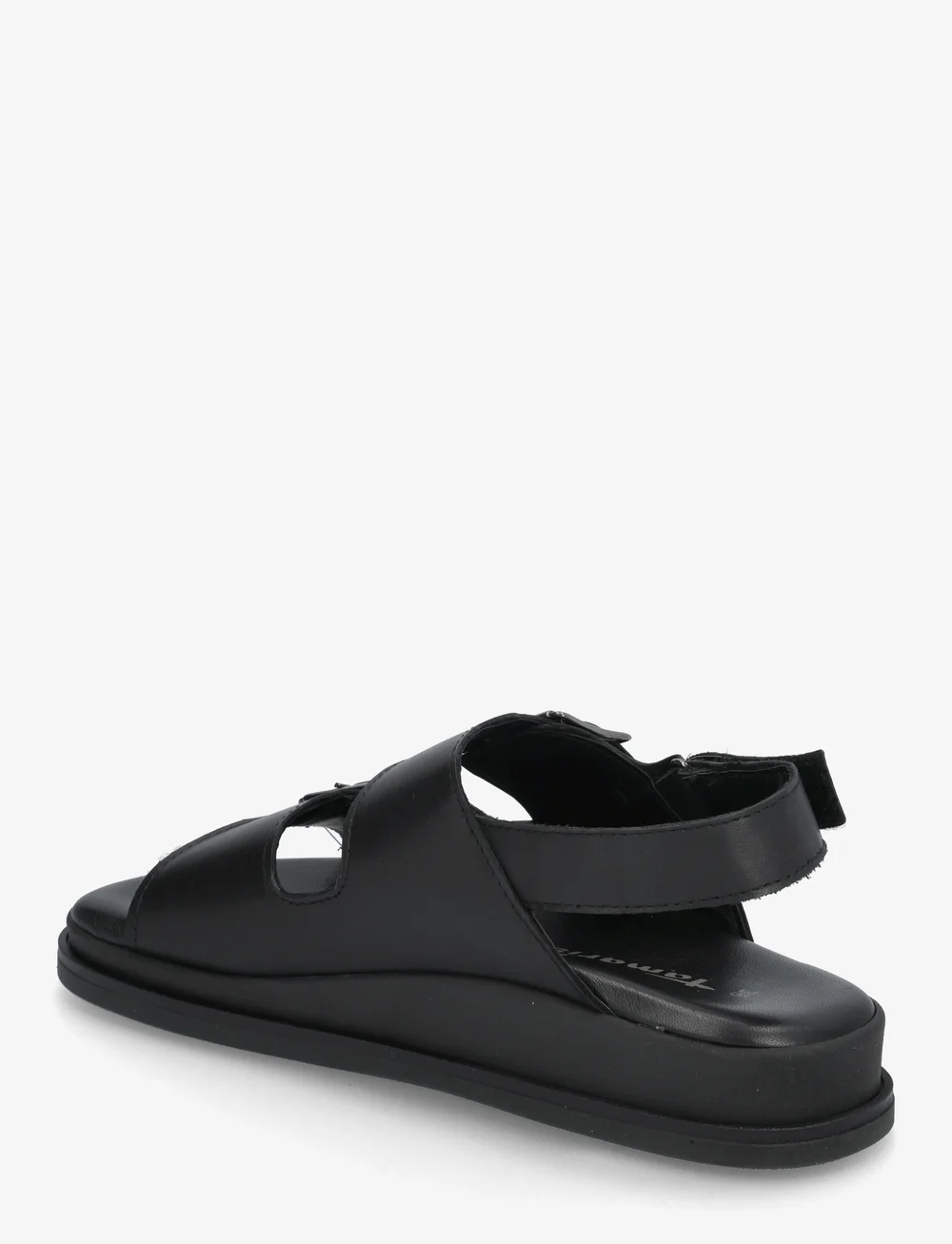 Tamaris - Women Sandals - platta sandaler - black leather - 2