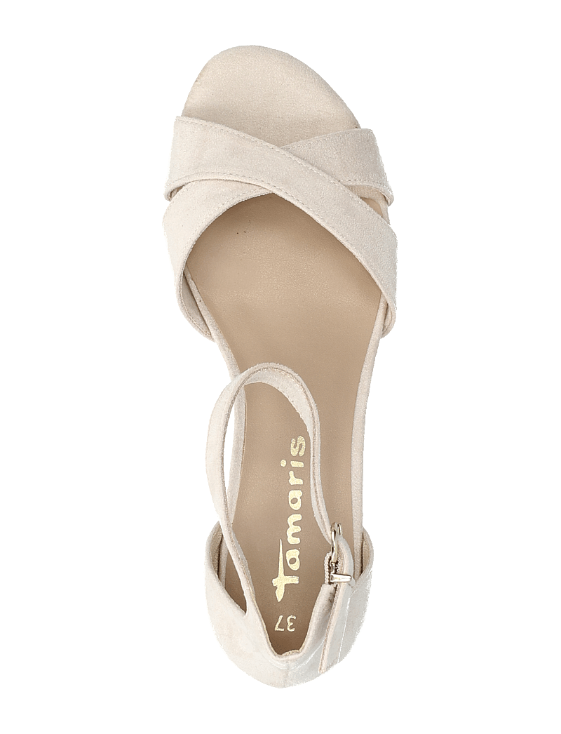 Tamaris - Women Sandals - sandaler med hæl - ivory - 3
