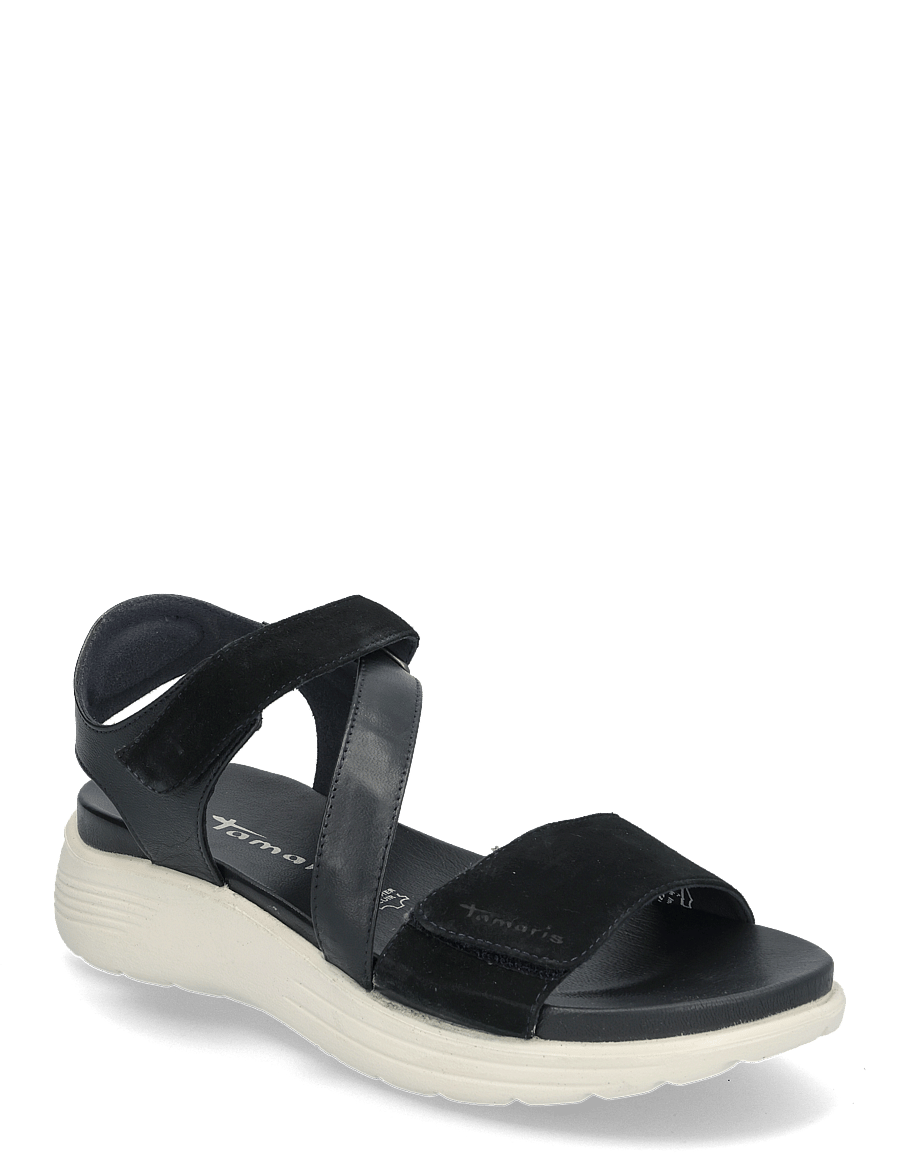 Tamaris - Women Sandals - flache sandalen - navy comb - 0