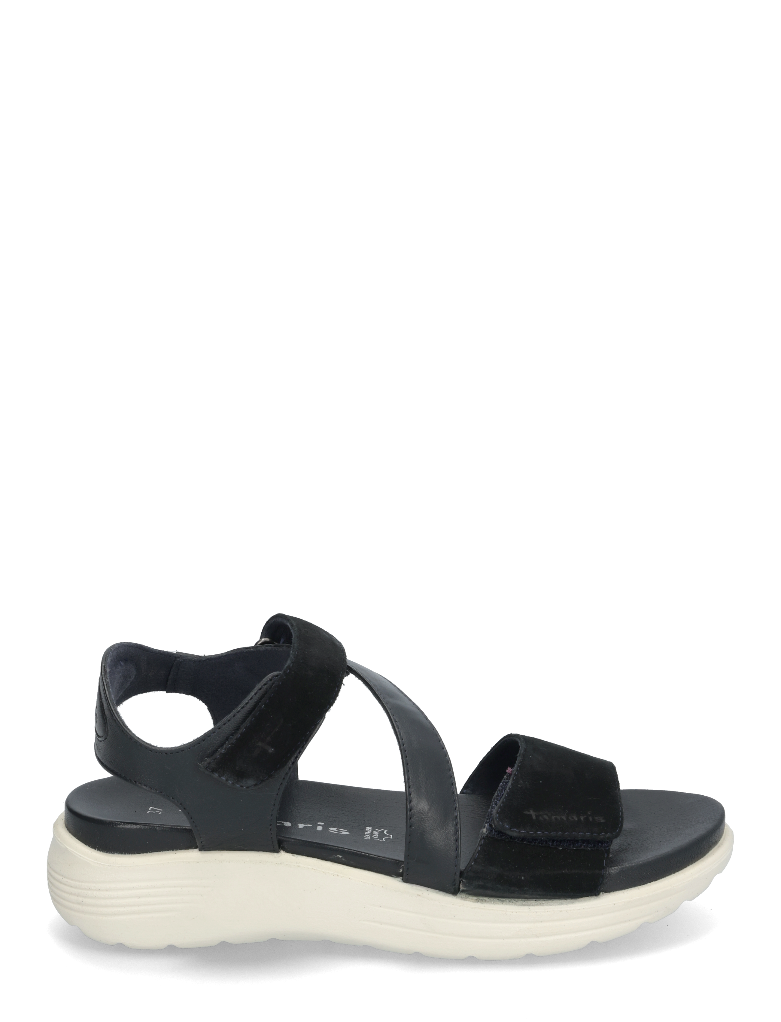 Tamaris - Women Sandals - flache sandalen - navy comb - 1