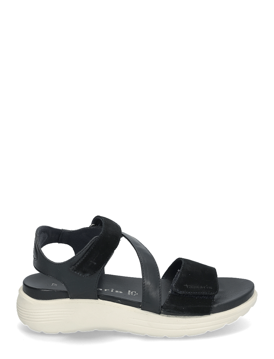 Tamaris - Women Sandals - flache sandalen - navy comb - 1