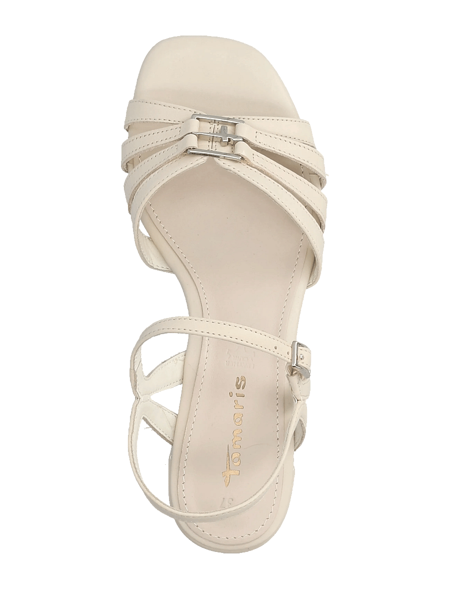 Tamaris - Women Sandals - konfirmationstøj - ivory - 3