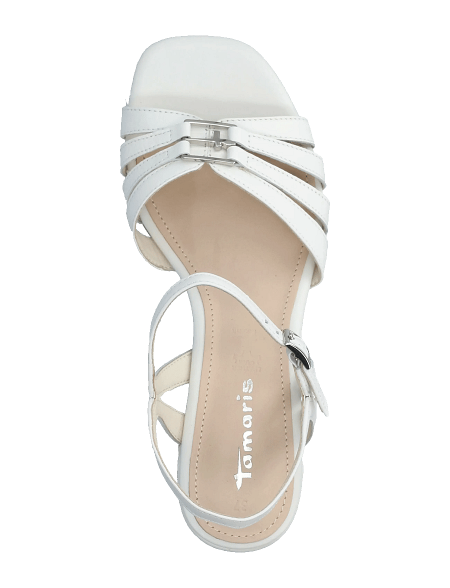 Tamaris - Women Sandals - konfirmationstøj - white - 3