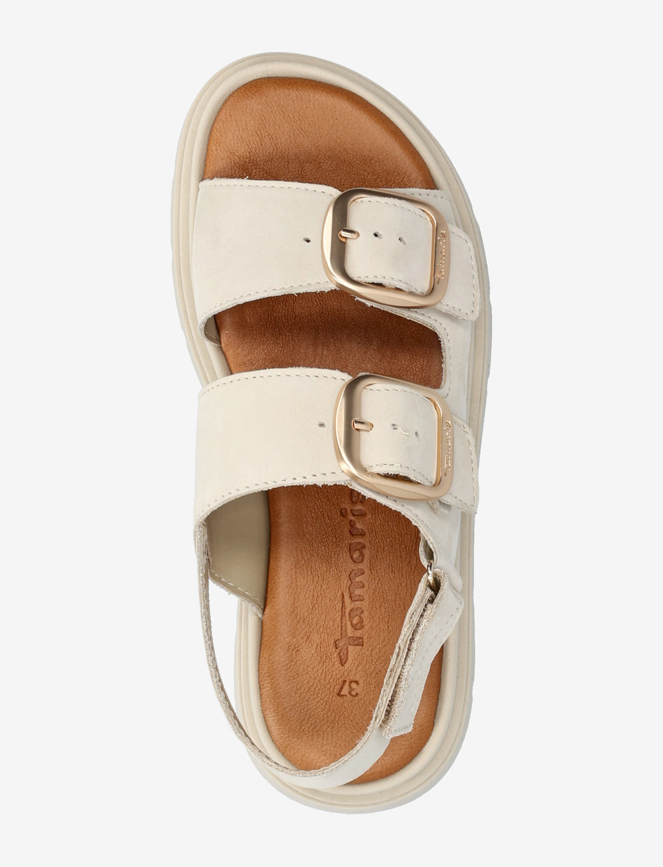 Tamaris - Women Sandals - platformsandaler - ivory - 3