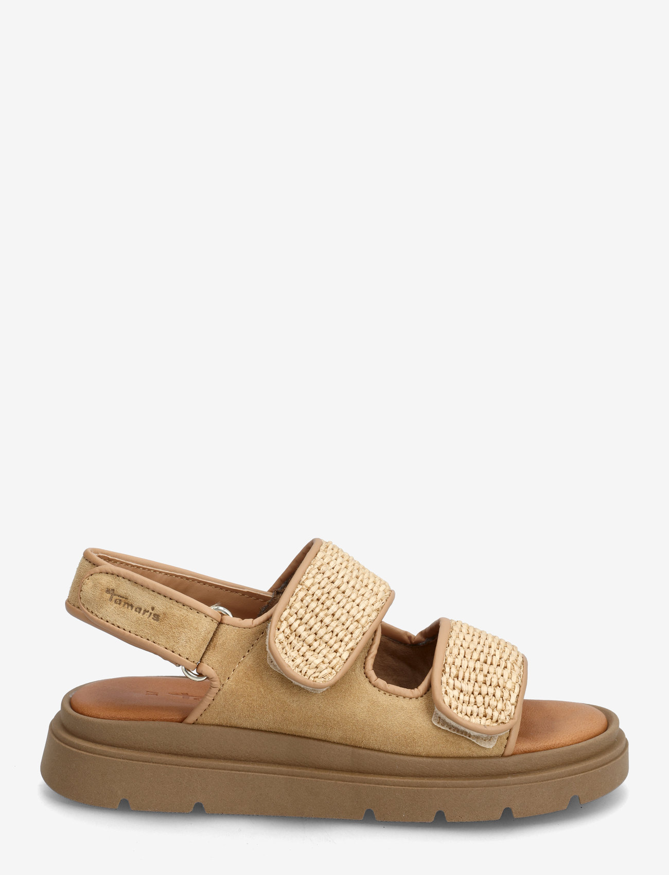 Tamaris - Women Sandals - matalat sandaalit - tan comb - 1