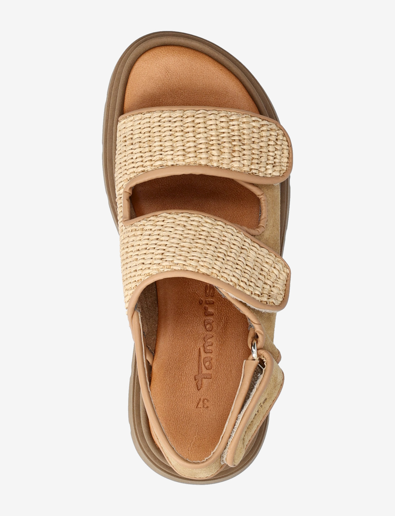 Tamaris - Women Sandals - matalat sandaalit - tan comb - 3