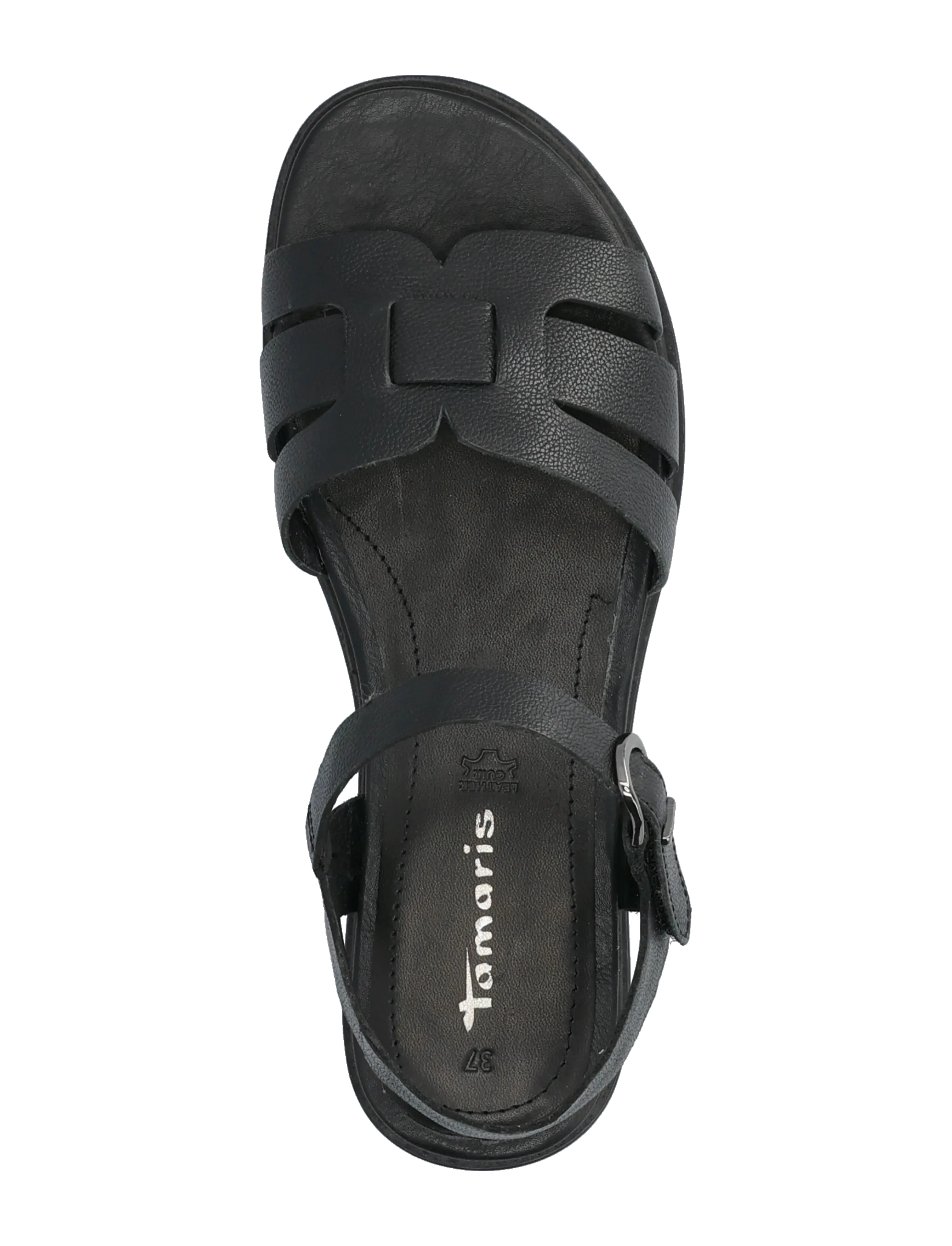 Tamaris - Women Sandals - platta sandaler - black - 3