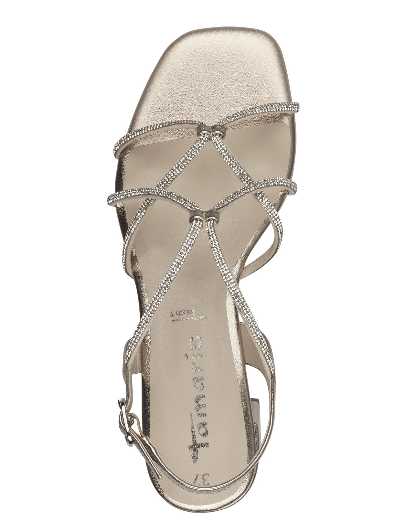 Tamaris - Women Sandals - konfirmatsioon - light gold - 2