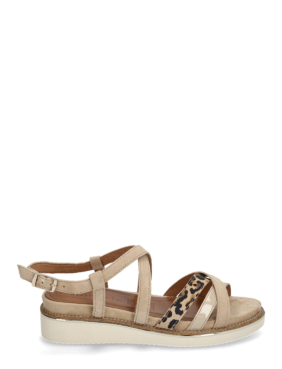 Tamaris - Women Sandals - flache sandalen - tan comb - 1