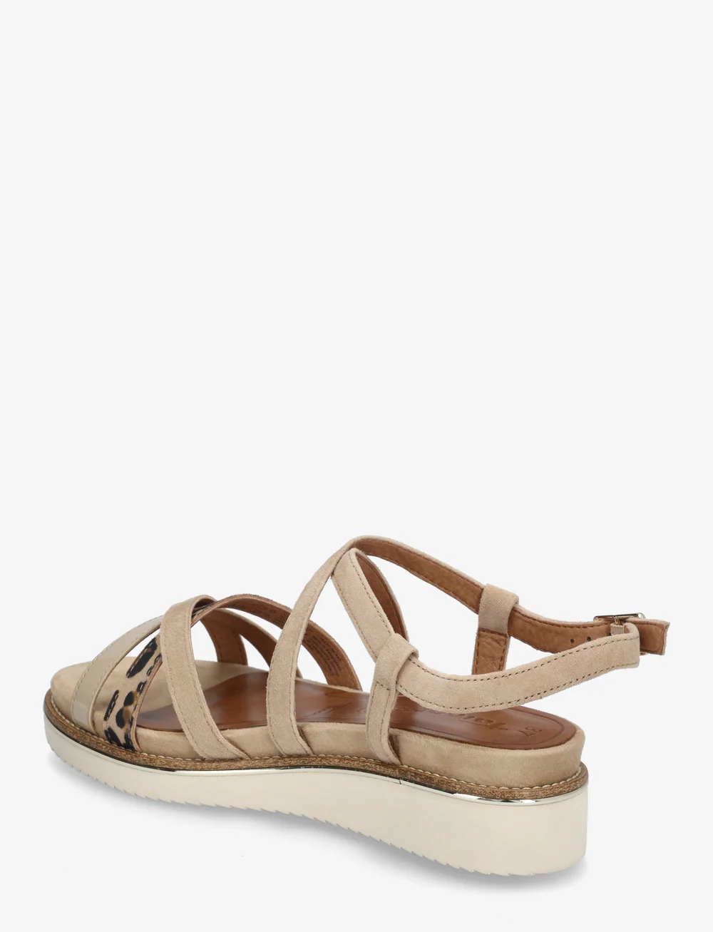 Tamaris - Women Sandals - matalat sandaalit - tan comb - 2