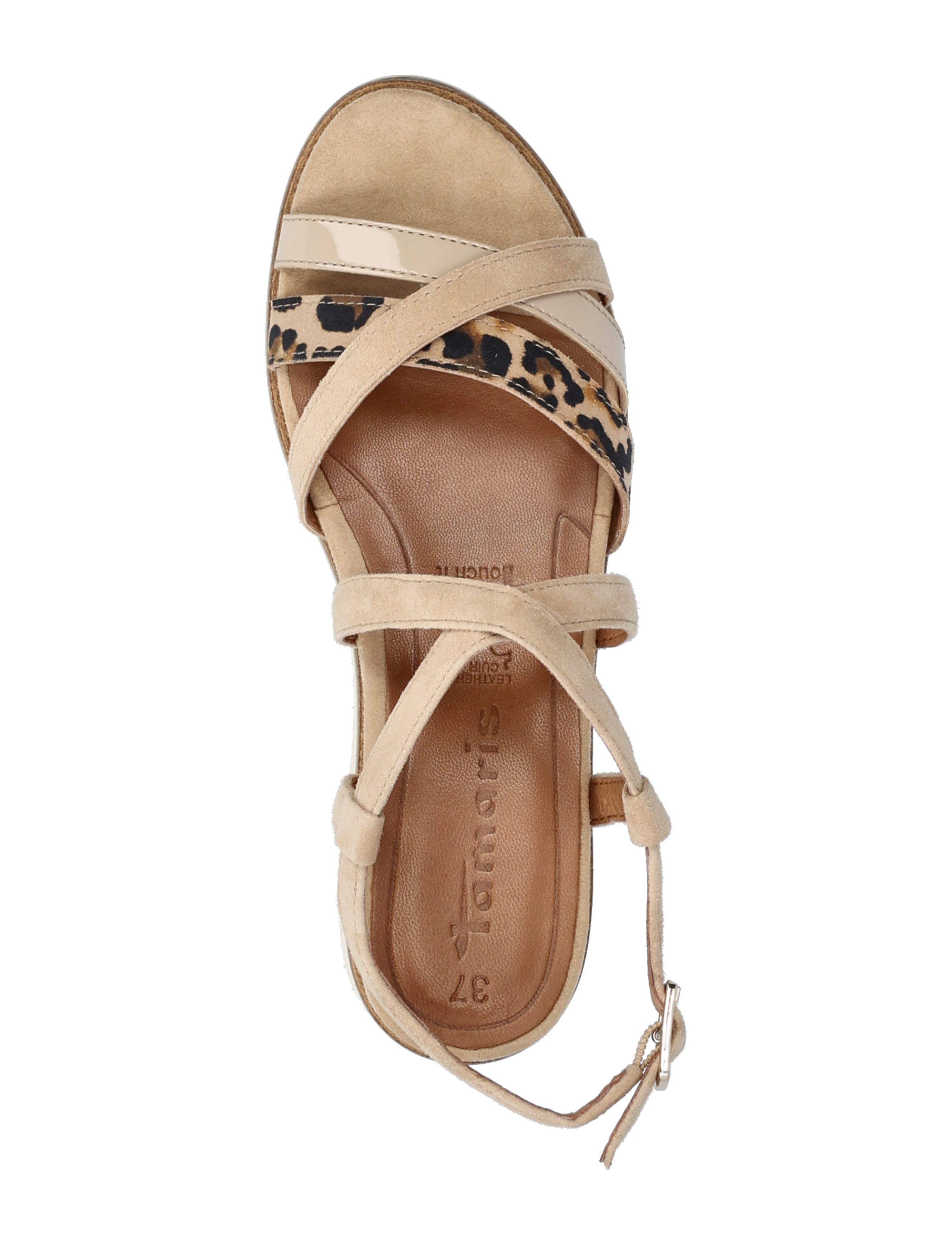 Tamaris - Women Sandals - flache sandalen - tan comb - 3