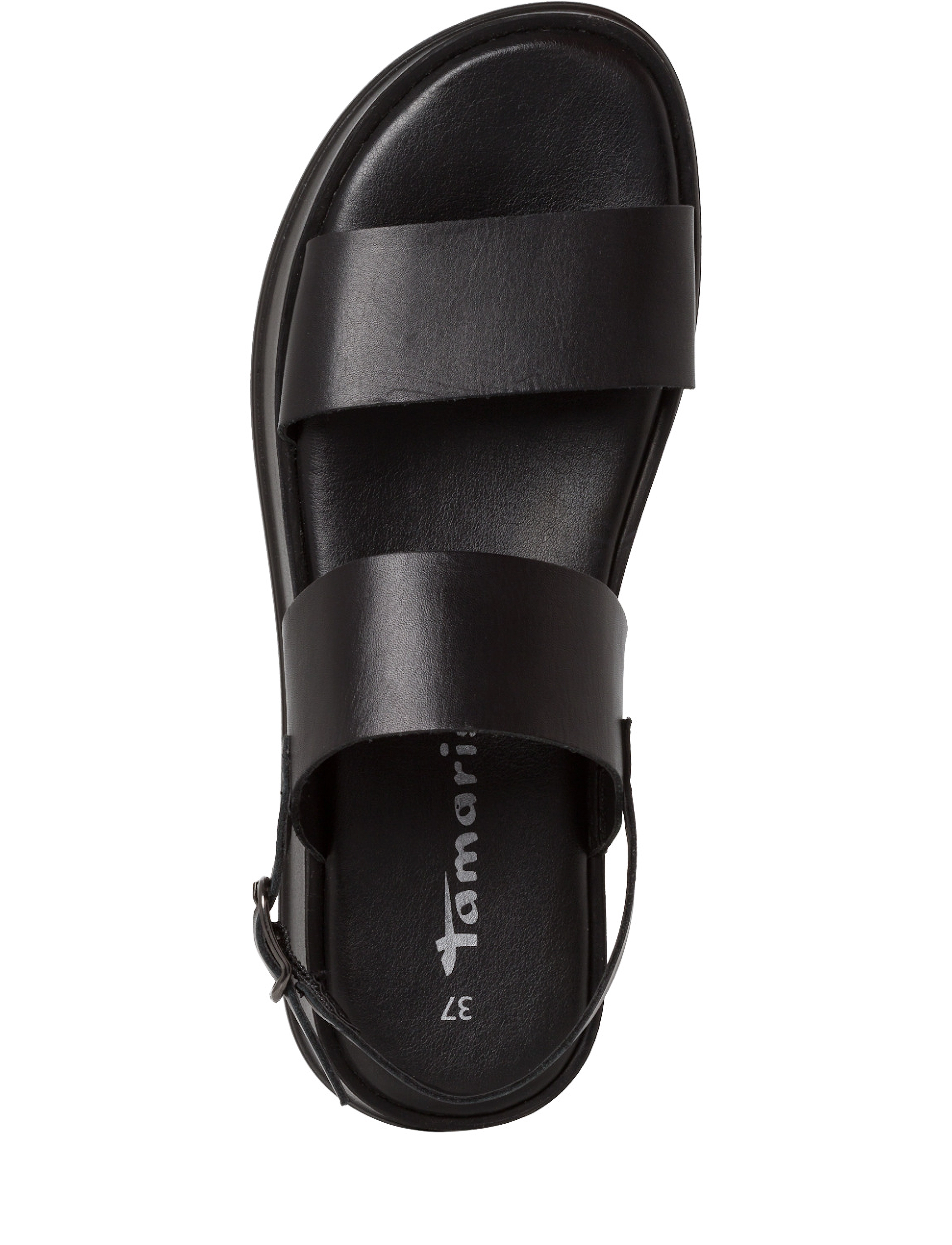Tamaris - Women Sandals - platta sandaler - black - 1