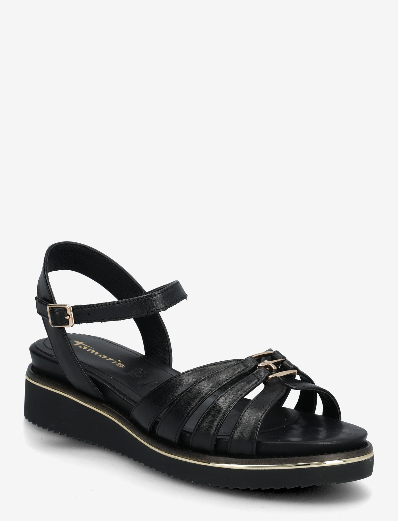 Tamaris - Women Sandals - flade sandaler - black - 0