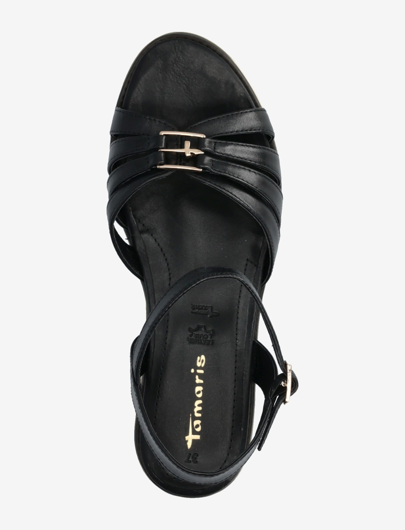 Tamaris - Women Sandals - flade sandaler - black - 3