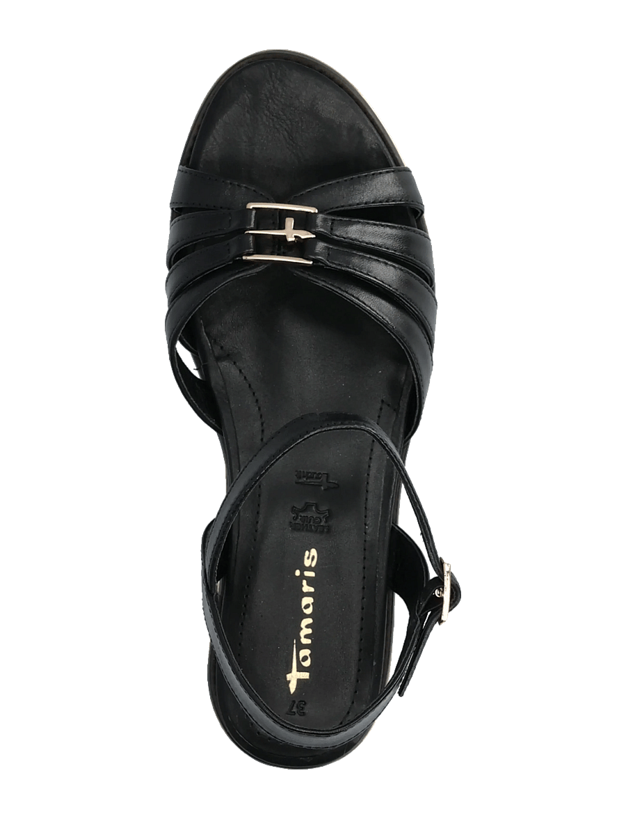 Tamaris - Women Sandals - flat sandals - black - 3