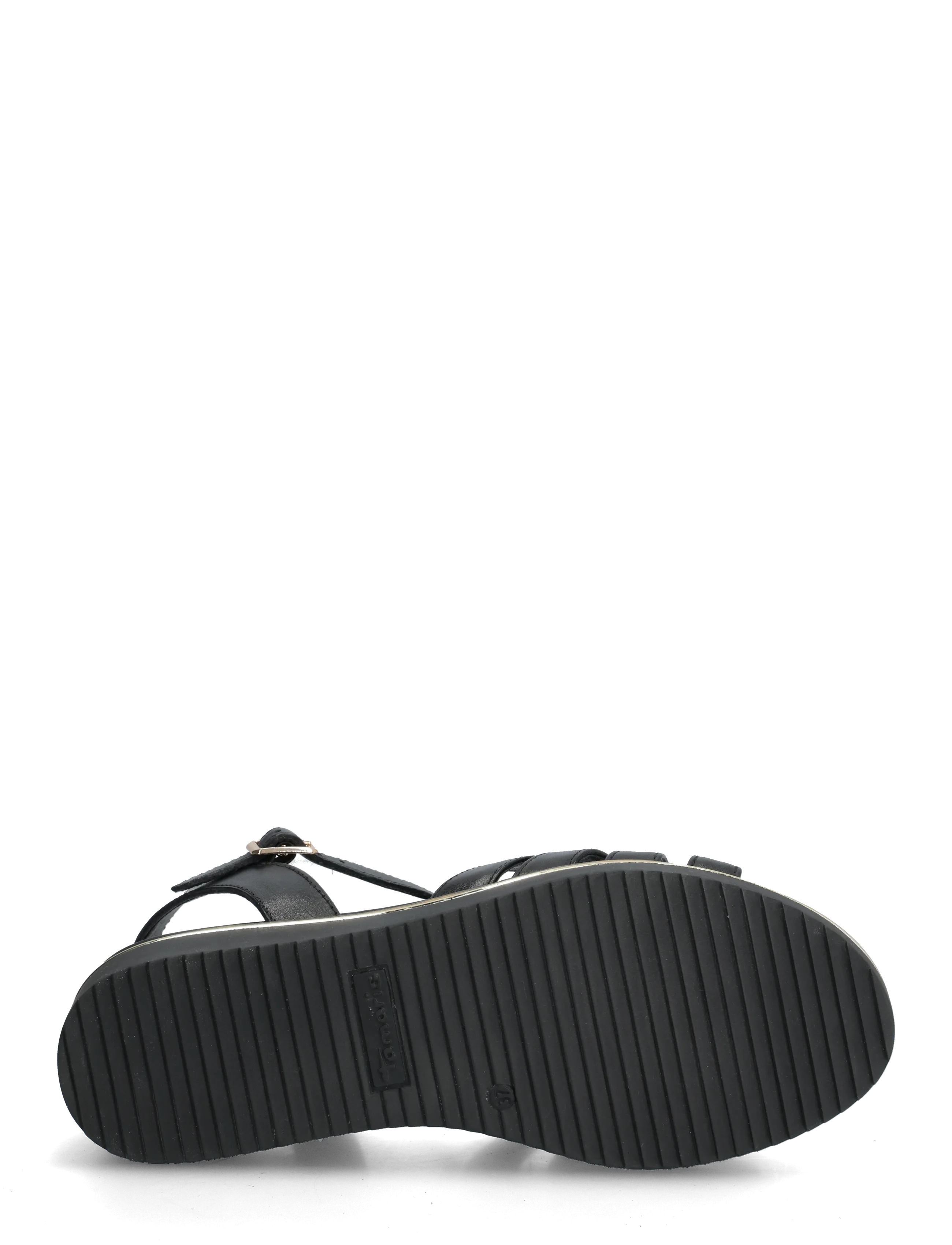 Tamaris - Women Sandals - platta sandaler - black - 4