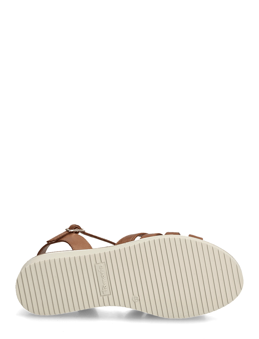 Tamaris - Women Sandals - madalad sandaalid - cognac - 4
