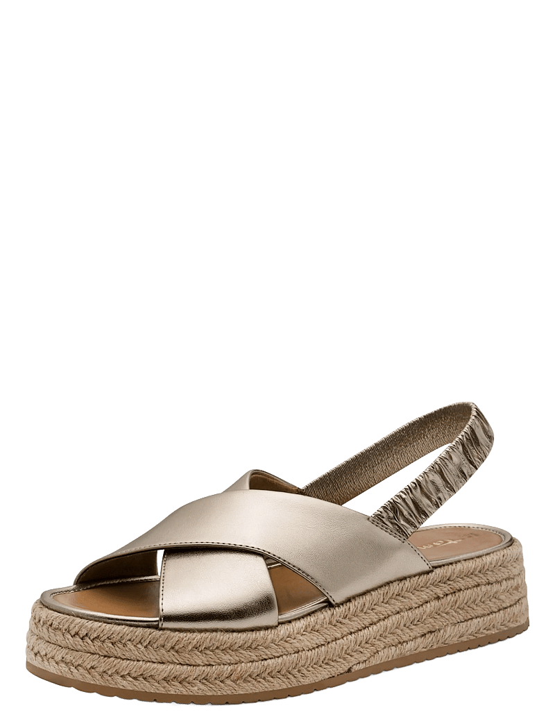 Tamaris - Women Sandals - plateau-sandalen - light gold - 0