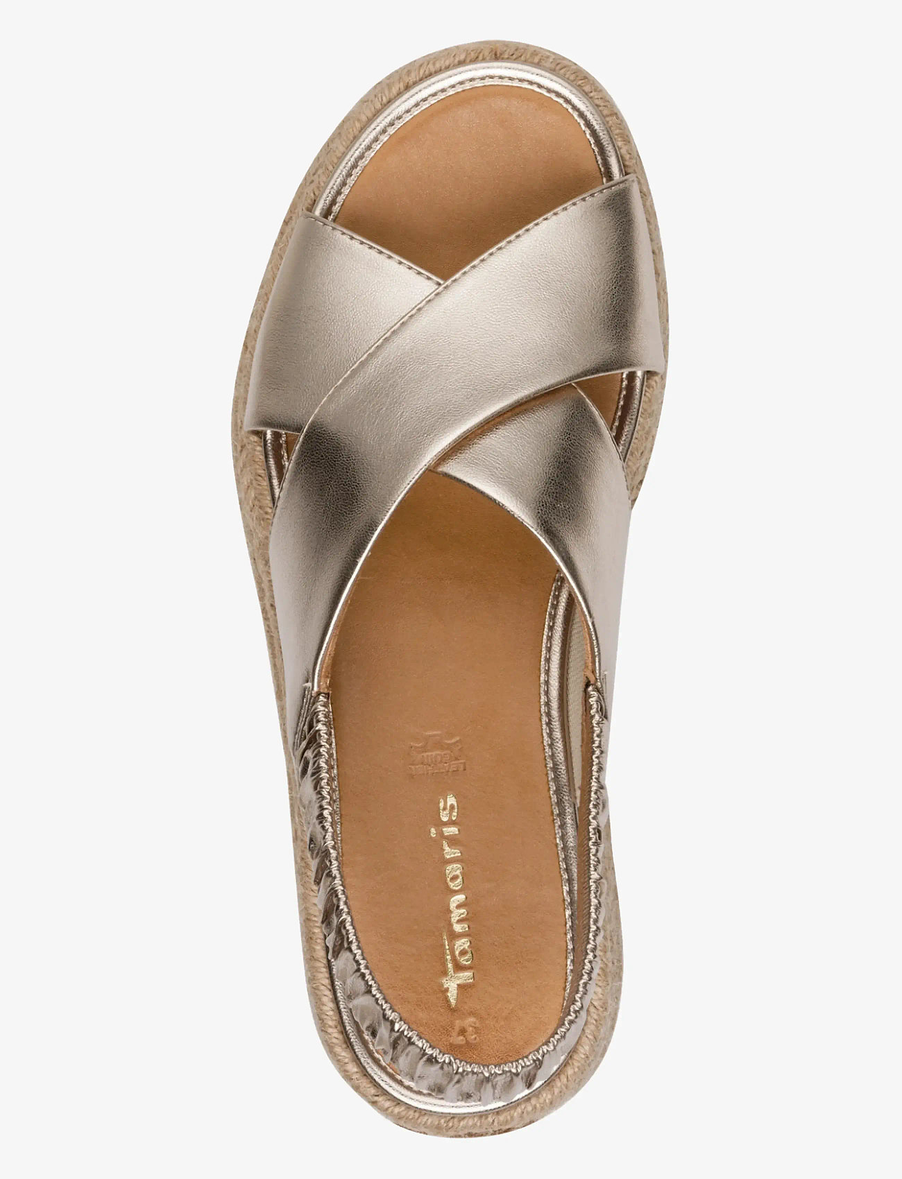 Tamaris - Women Sandals - platformsandaler - light gold - 4