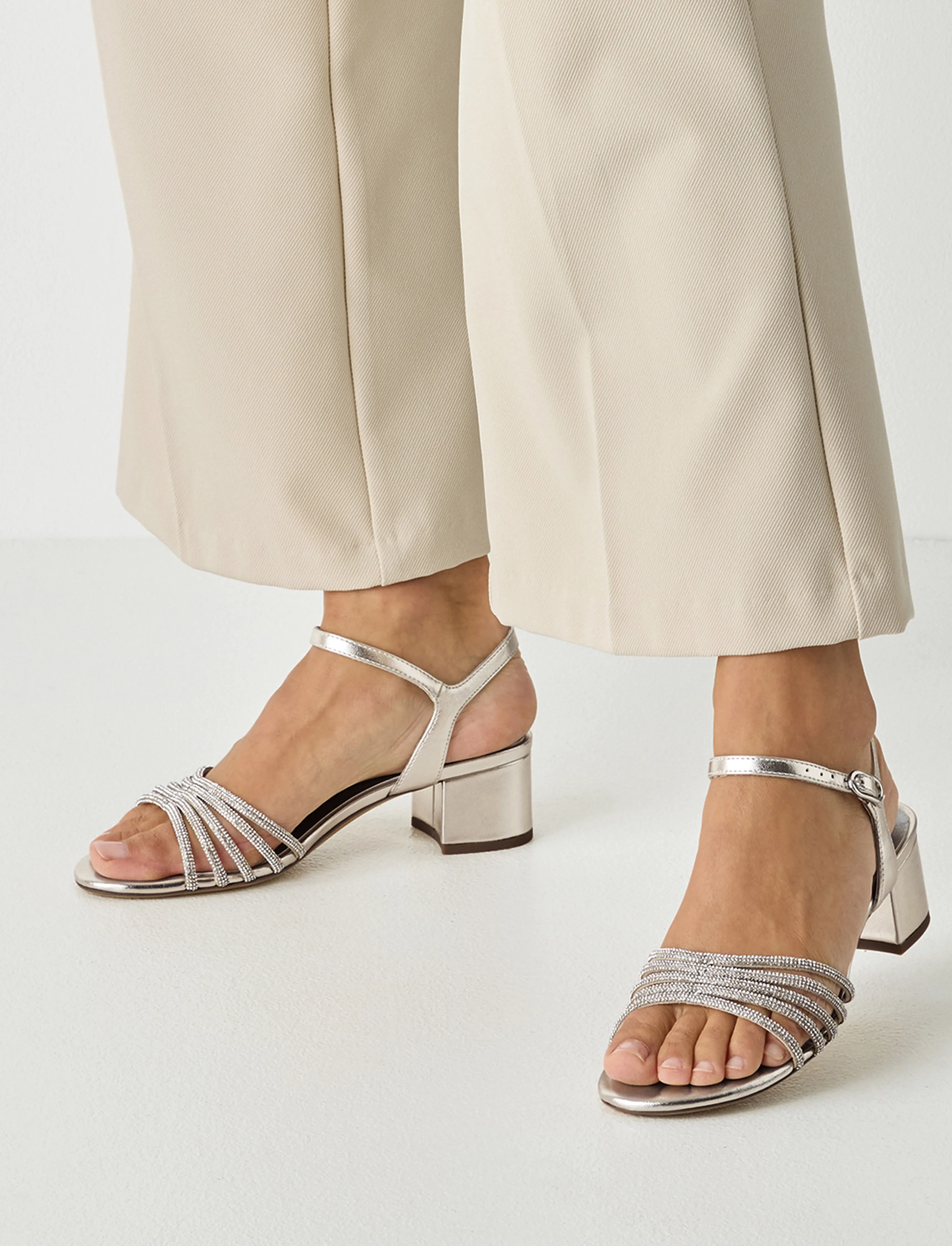 Tamaris - Women Sandals - sandaletter - platinum - 5