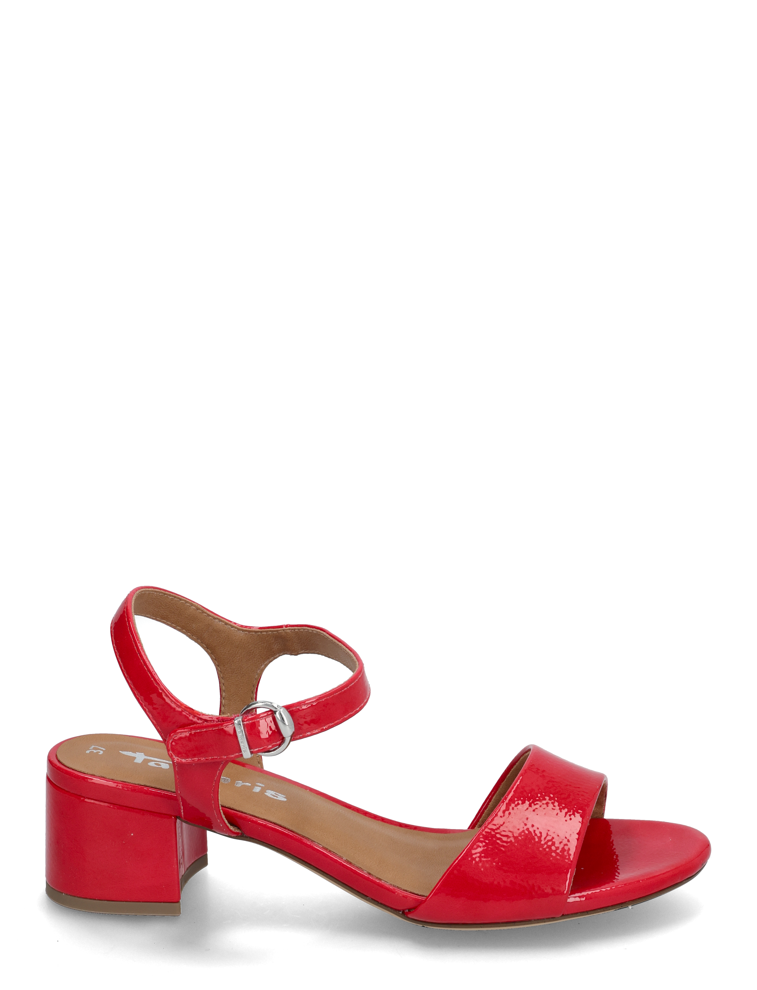 Tamaris - Women Sandals - festtøj til outletpriser - red patent - 1