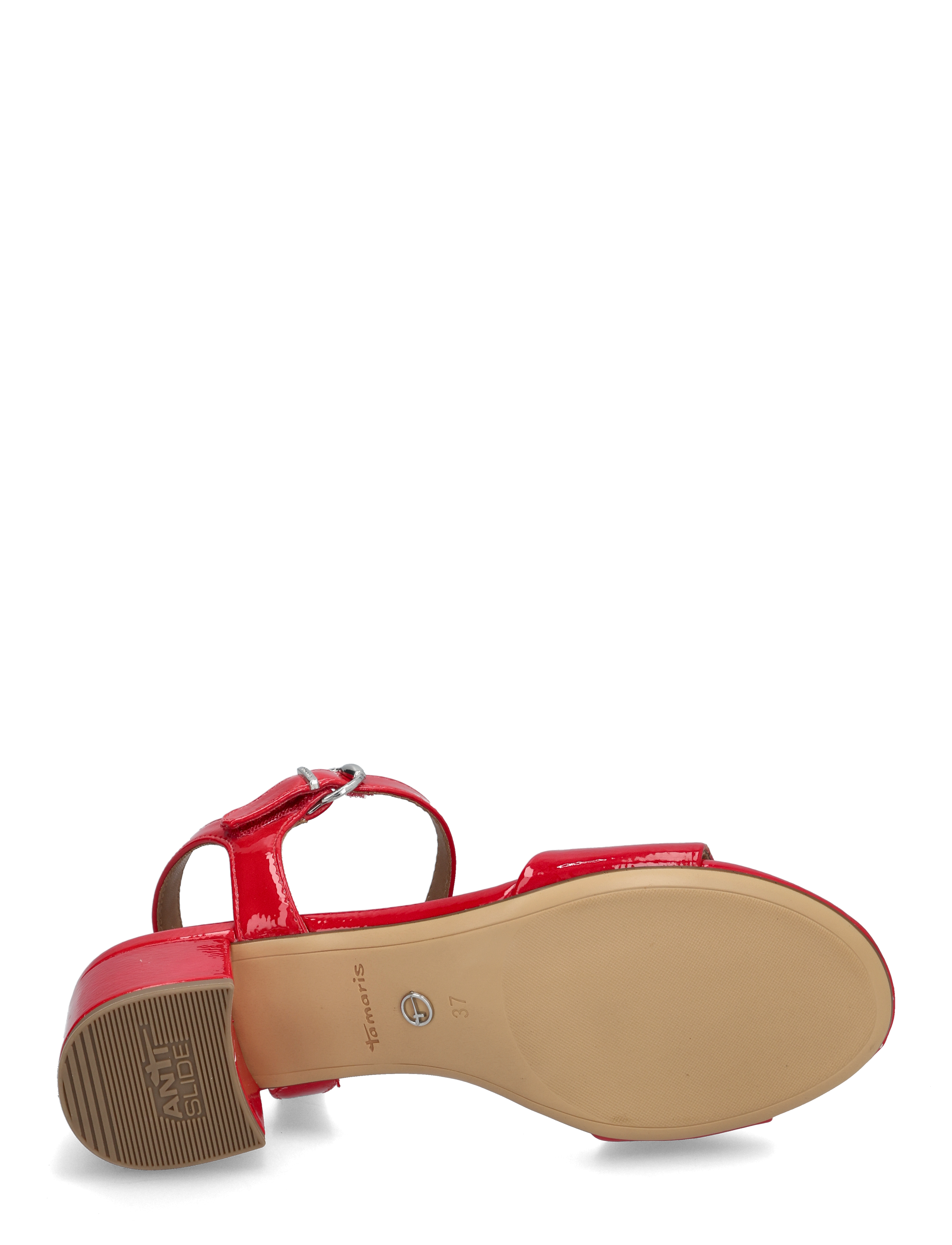 Tamaris - Women Sandals - festtøj til outletpriser - red patent - 4