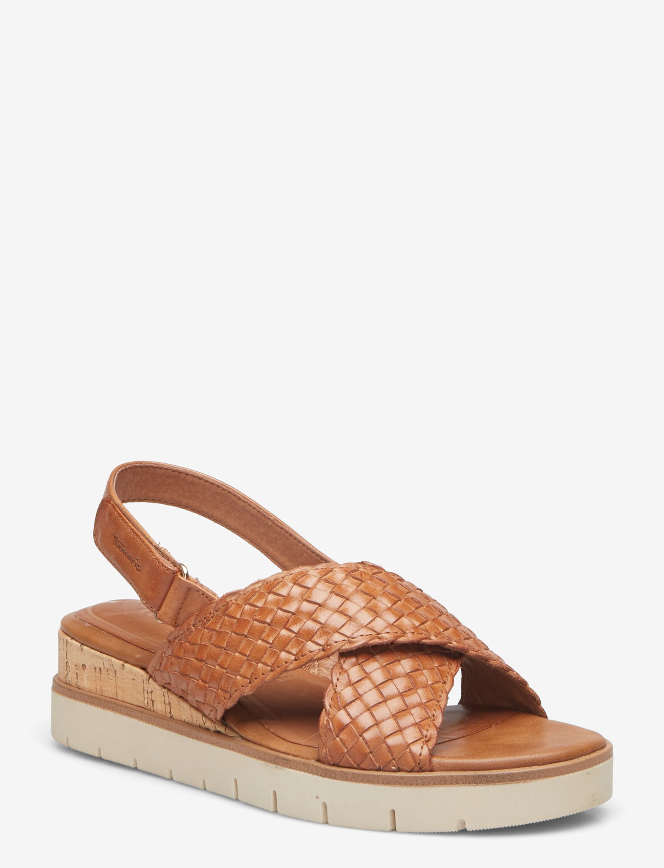 Tamaris - Women Sandals - platta sandaler - cognac - 0