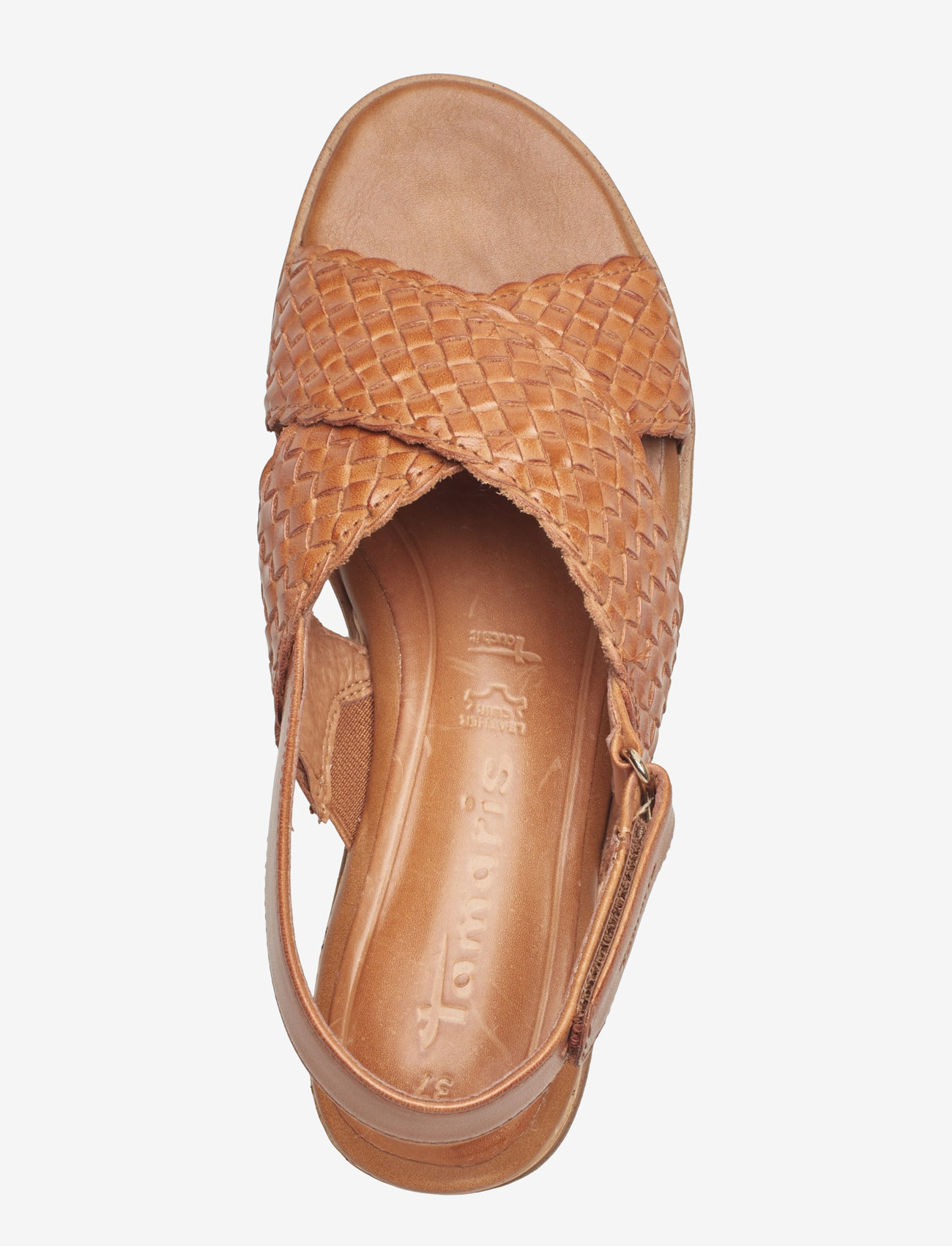 Tamaris - Women Sandals - platta sandaler - cognac - 3