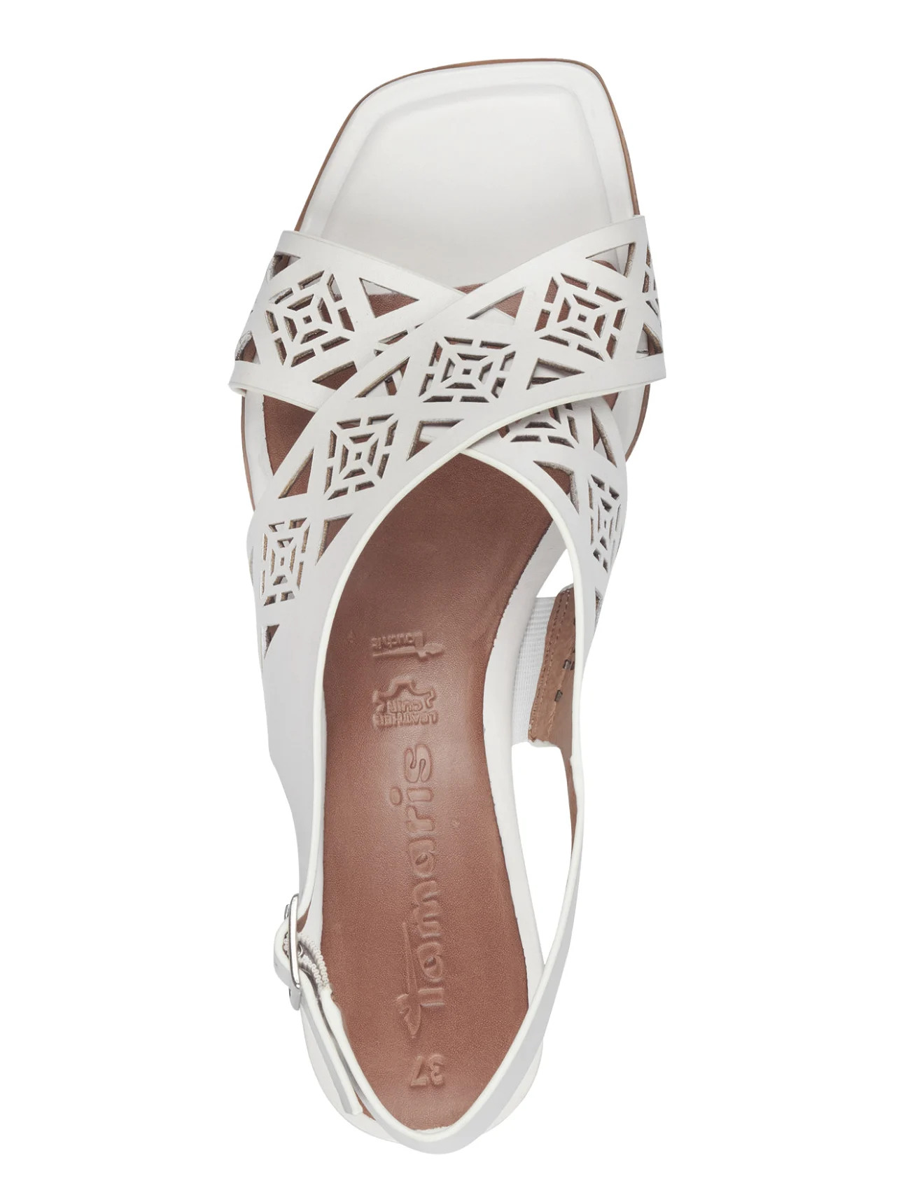 Tamaris - Women Sandals - heeled sandals - white - 1