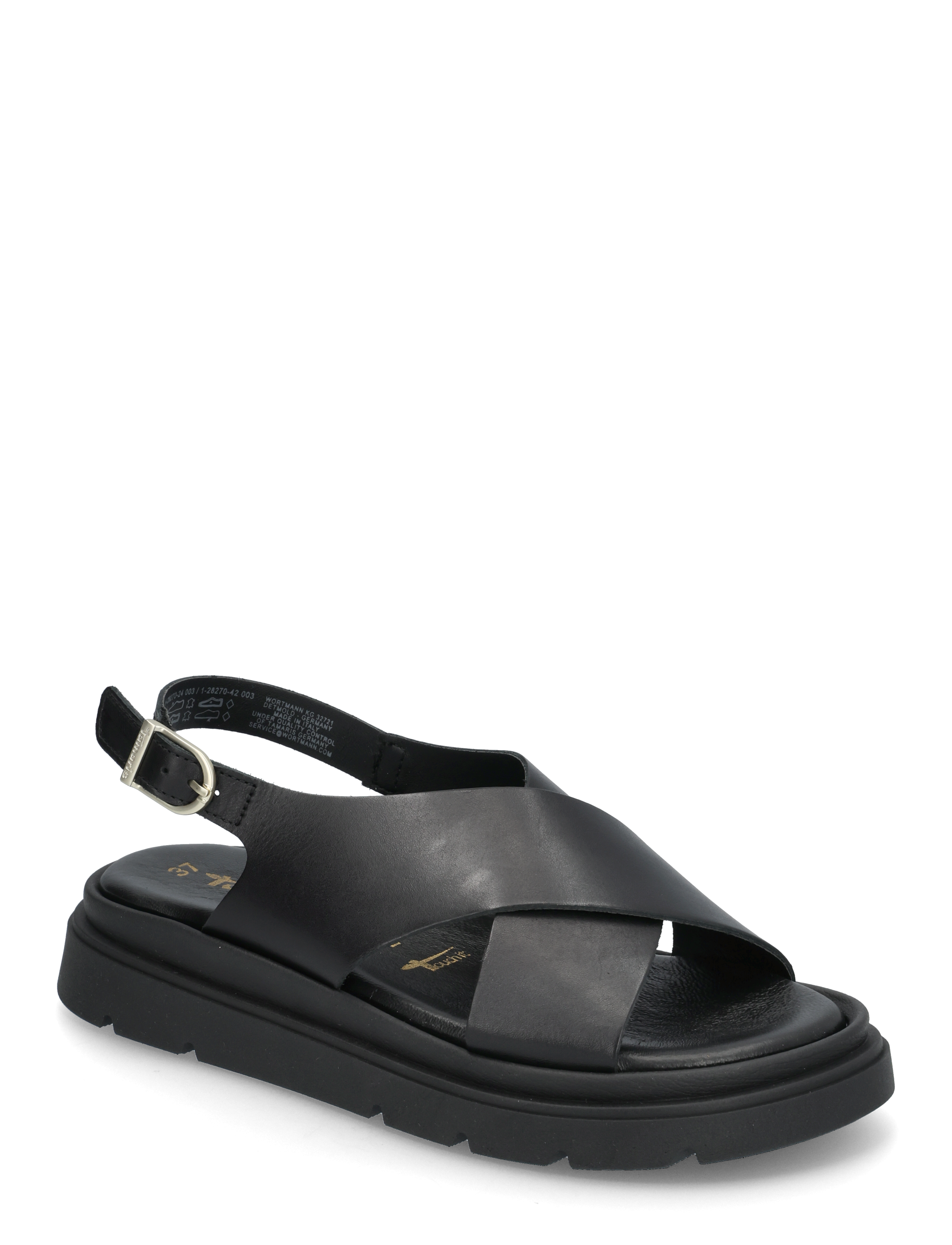 Tamaris Women Sandals, 40, Schwarz - Platform Frauen