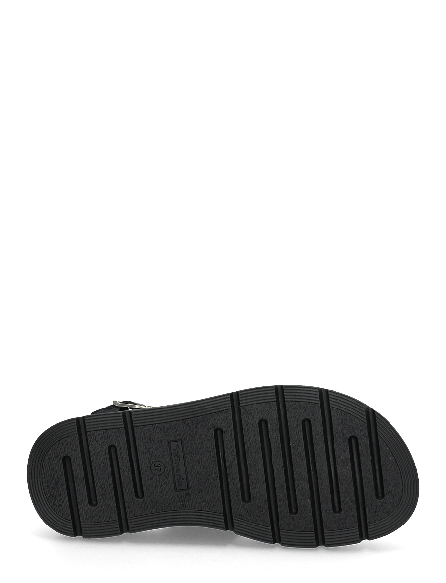 Tamaris - Women Sandals - flade sandaler - black leather - 4