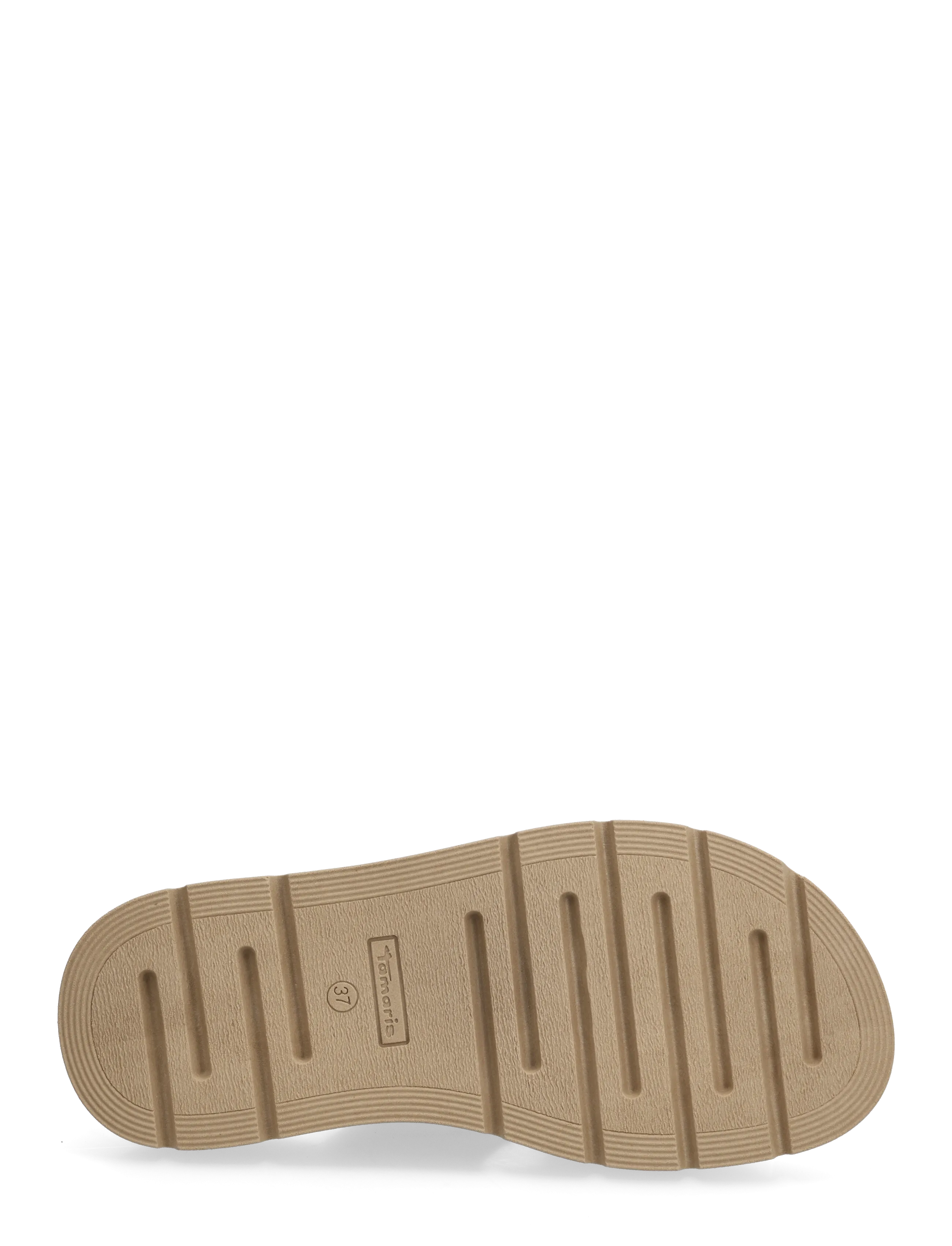 Tamaris - Women Sandals - flat sandals - brown strcture - 4