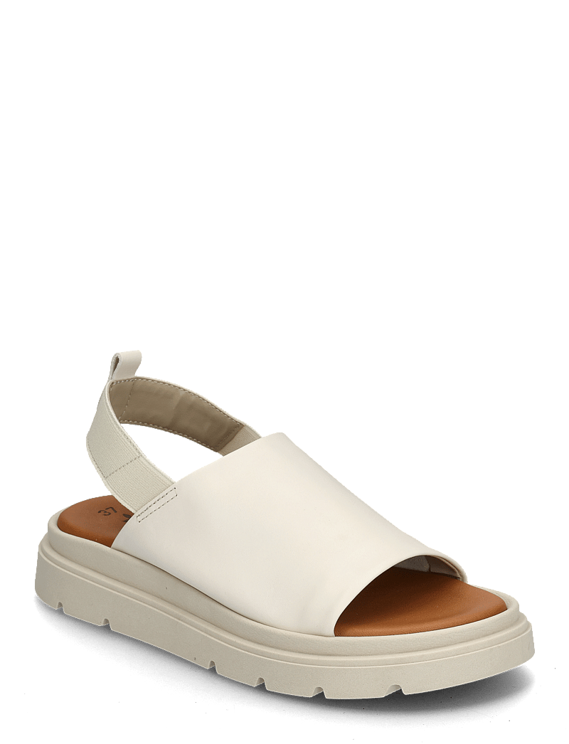 Tamaris - Women Sandals - flache sandalen - ivory - 0
