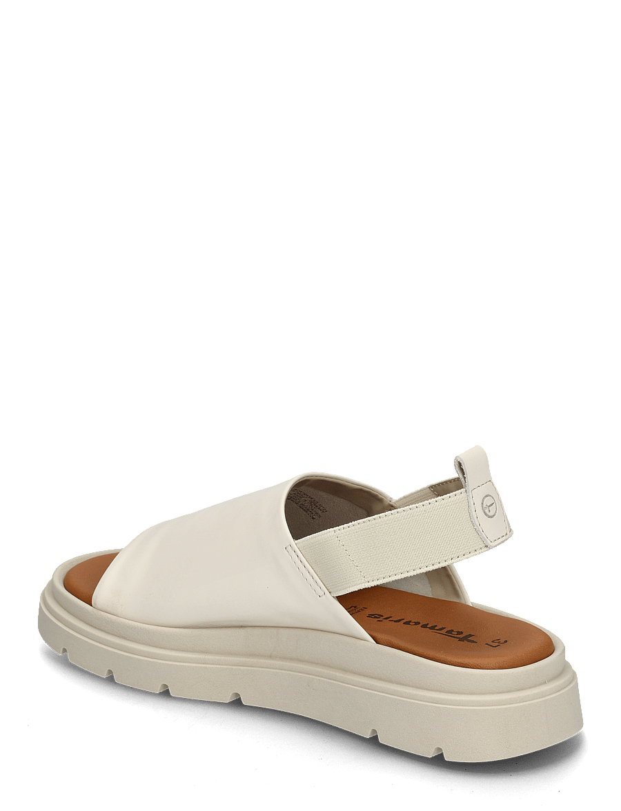 Tamaris - Women Sandals - flache sandalen - ivory - 2