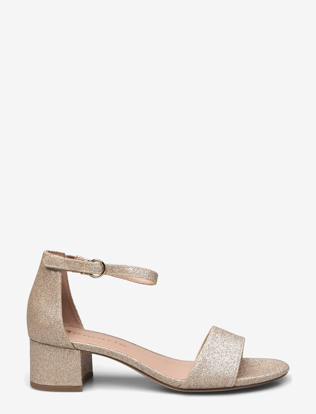 Tamaris - Women Sandals - konfirmatsioon - lt.gold glam - 1