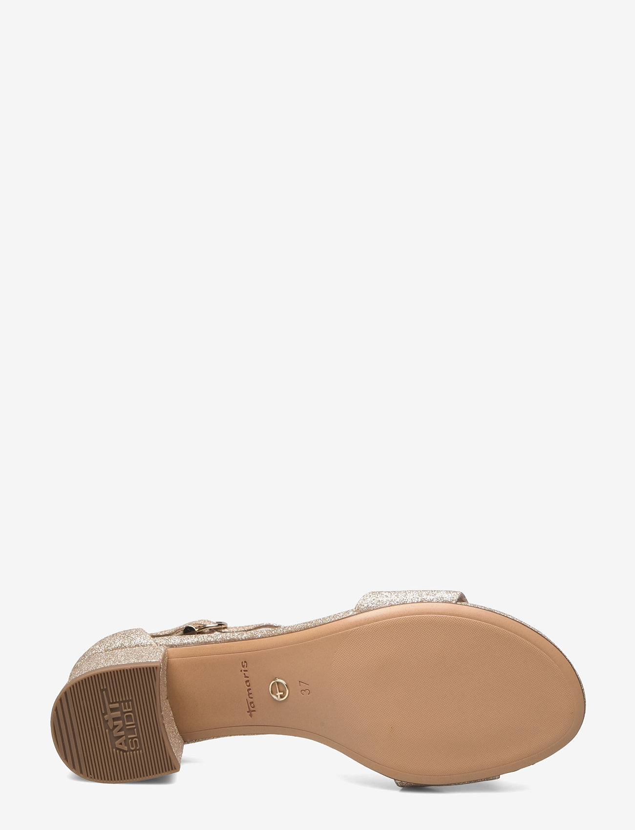 Tamaris - Women Sandals - konfirmatsioon - lt.gold glam - 4