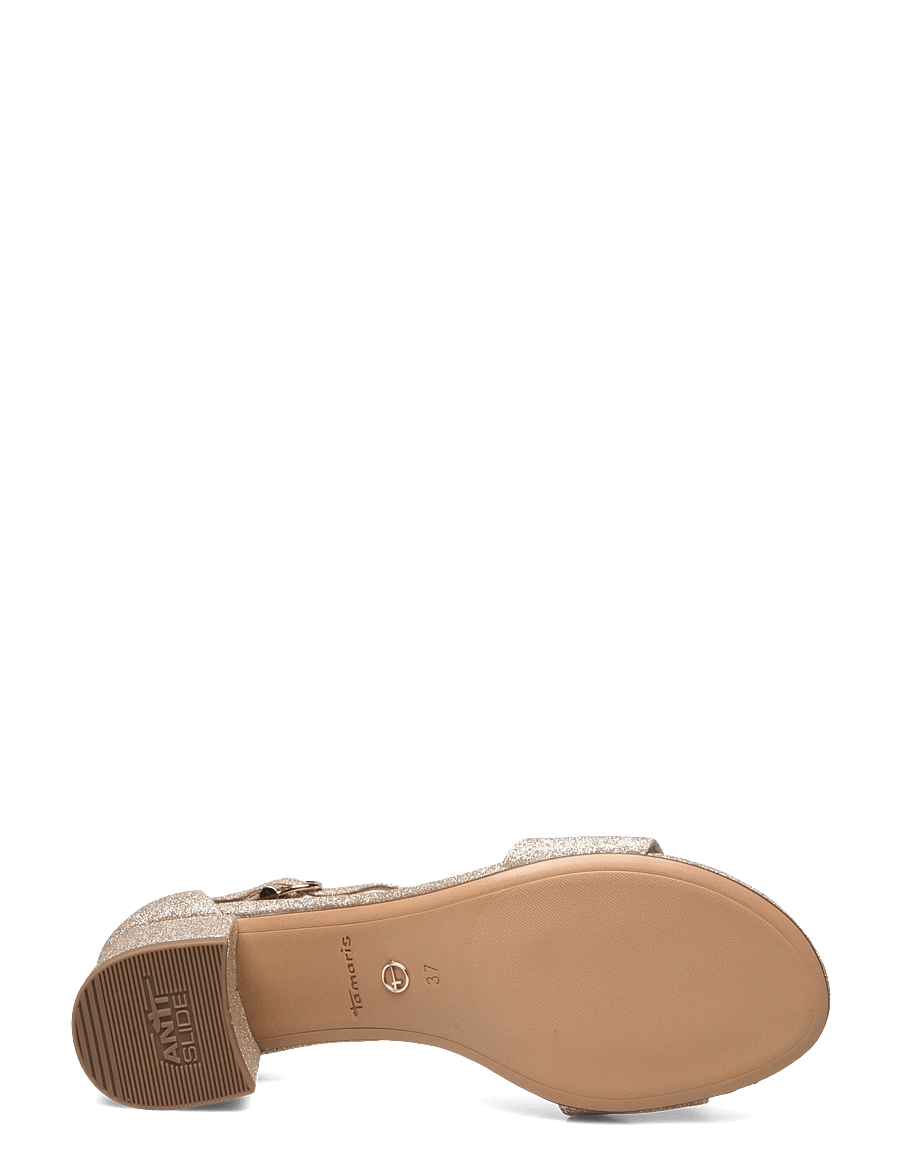 Tamaris - Women Sandals - sandaletten - lt.gold glam - 4