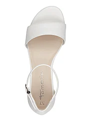 Tamaris - Women Sandals - vakarėlių drabužiai išparduotuvių kainomis - white matt - 1