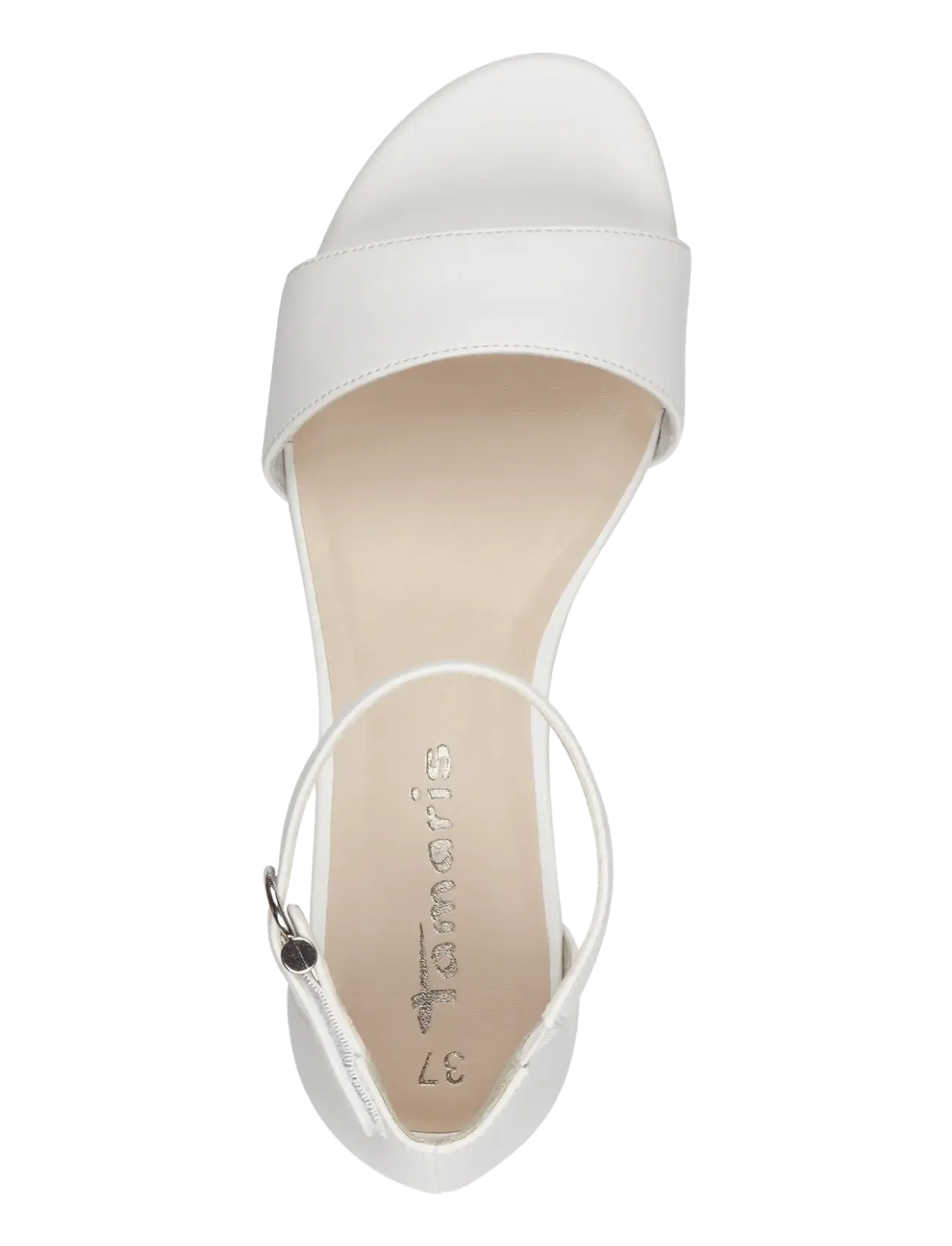 Tamaris - Women Sandals - konfirmationstøj - white matt - 1