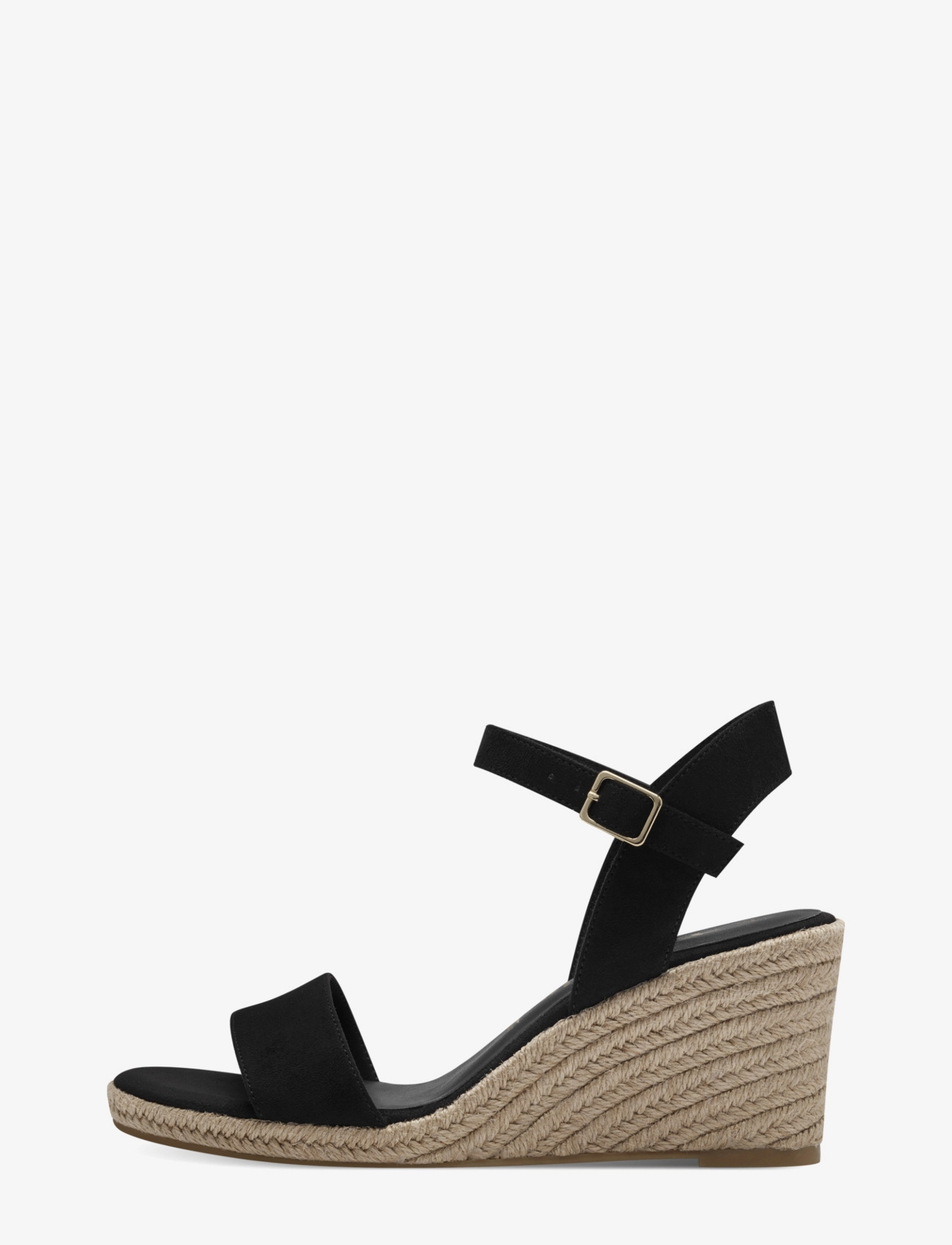 Tamaris - Women Sandals - espadrillos med klack - black - 3