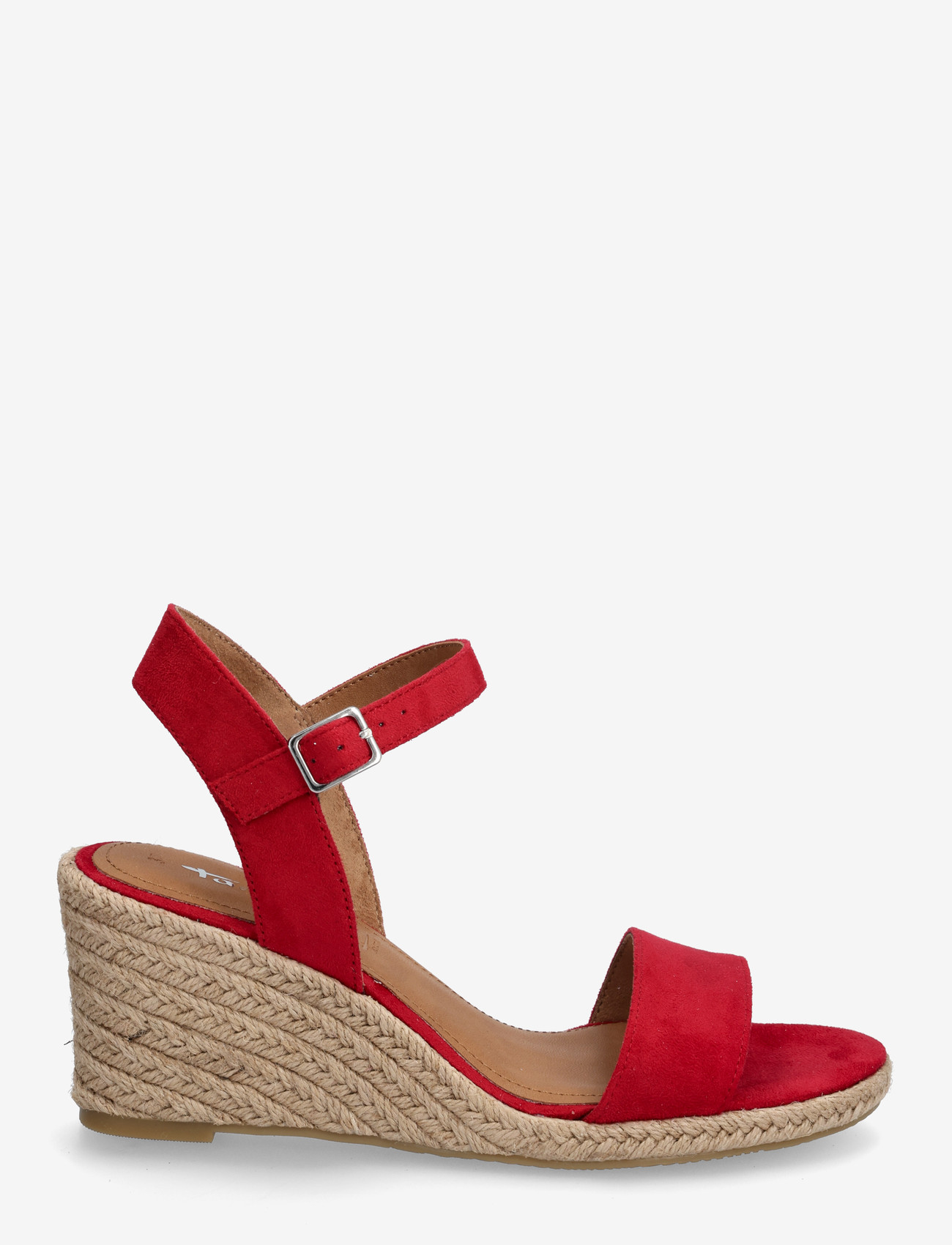 Tamaris - Women Sandals - højhælede espadrillos - cherry - 1