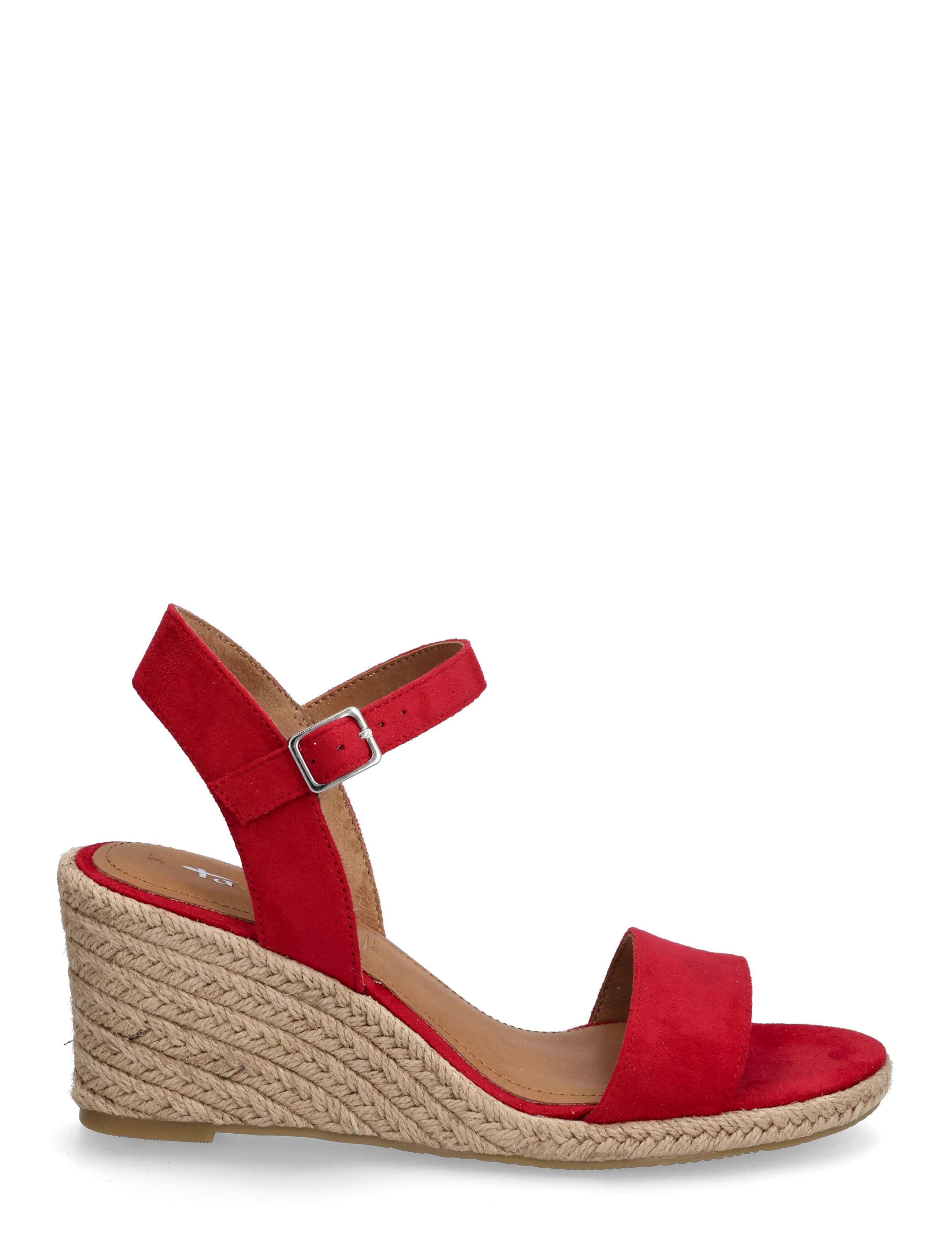 Tamaris - Women Sandals - espadrilles mit absatz - cherry - 1