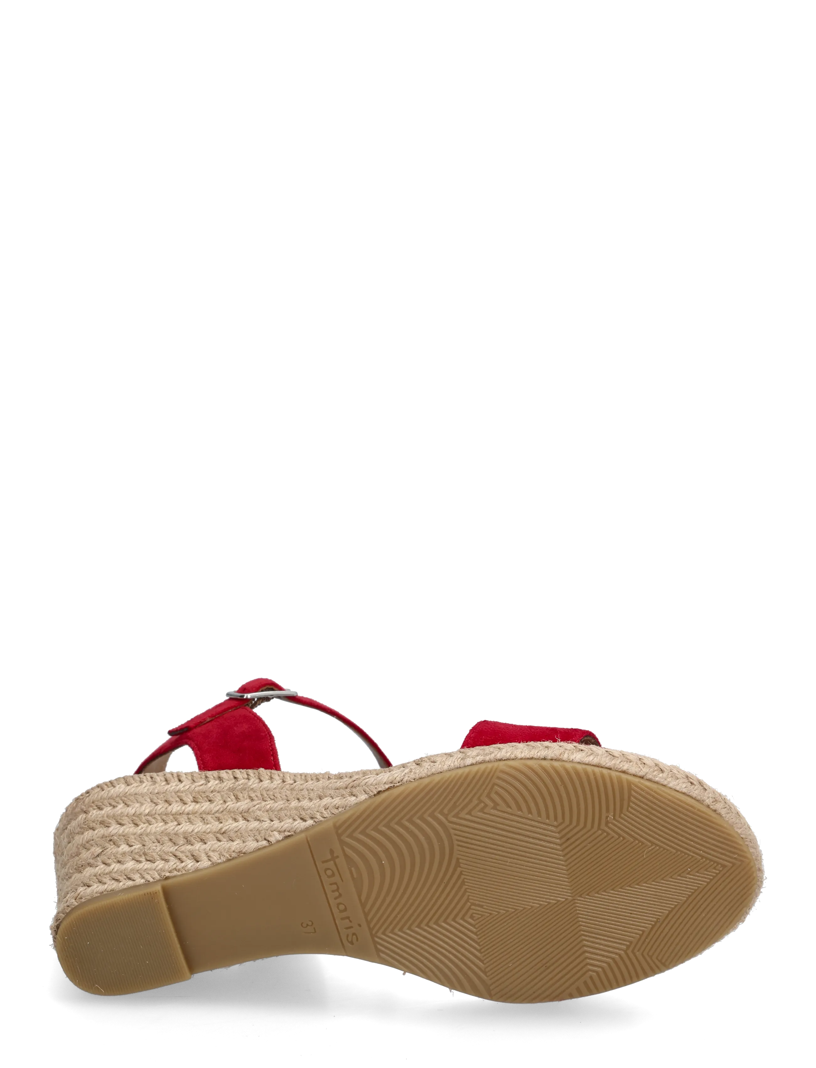 Tamaris - Women Sandals - espadrilles mit absatz - cherry - 4