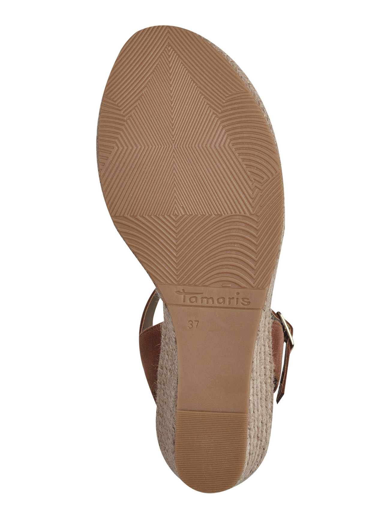 Tamaris - Women Sandals - espadrilles mit absatz - cognac - 2